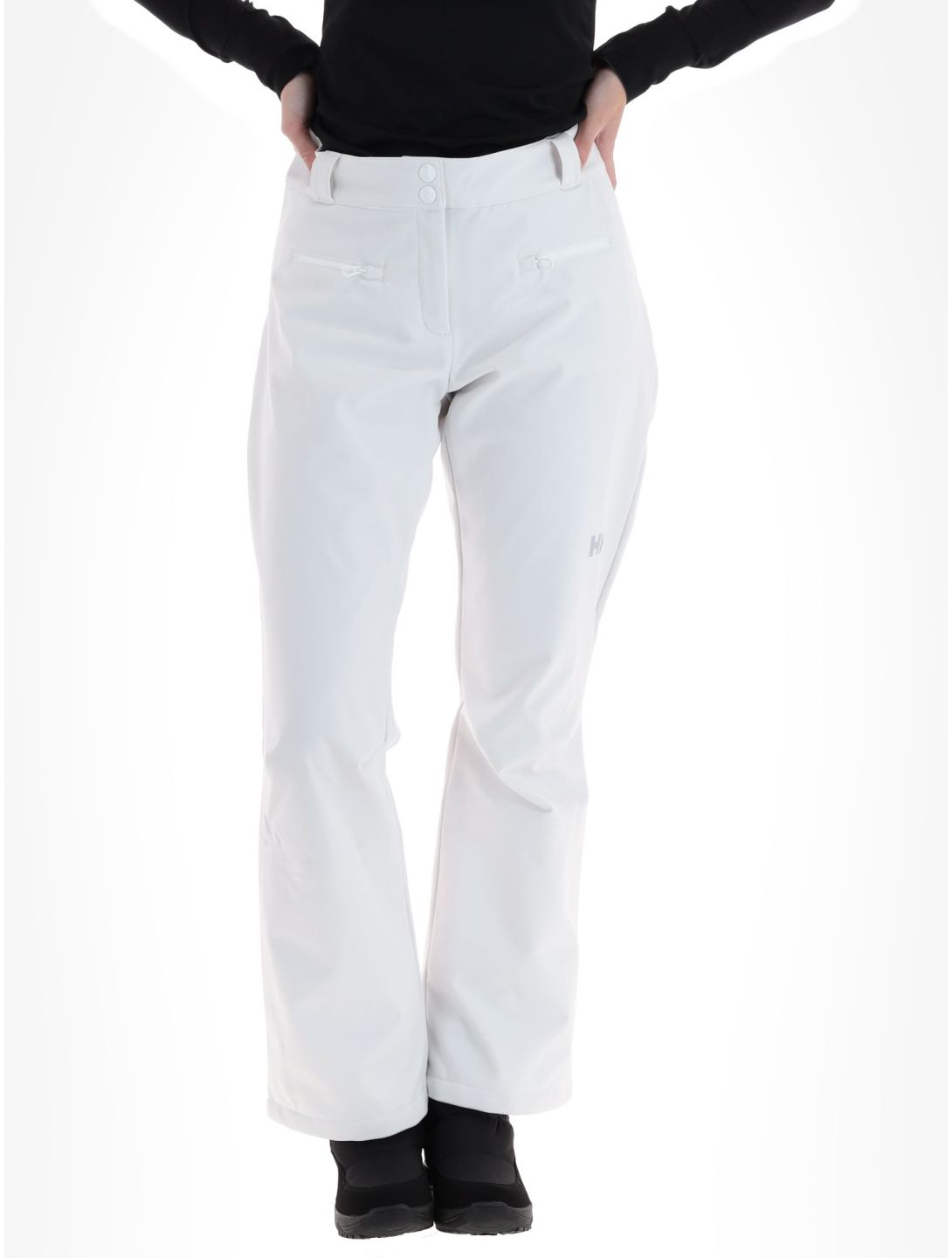 Helly Hansen, Bellissimo 2 pantalon de ski en softshell femmes White blanc 