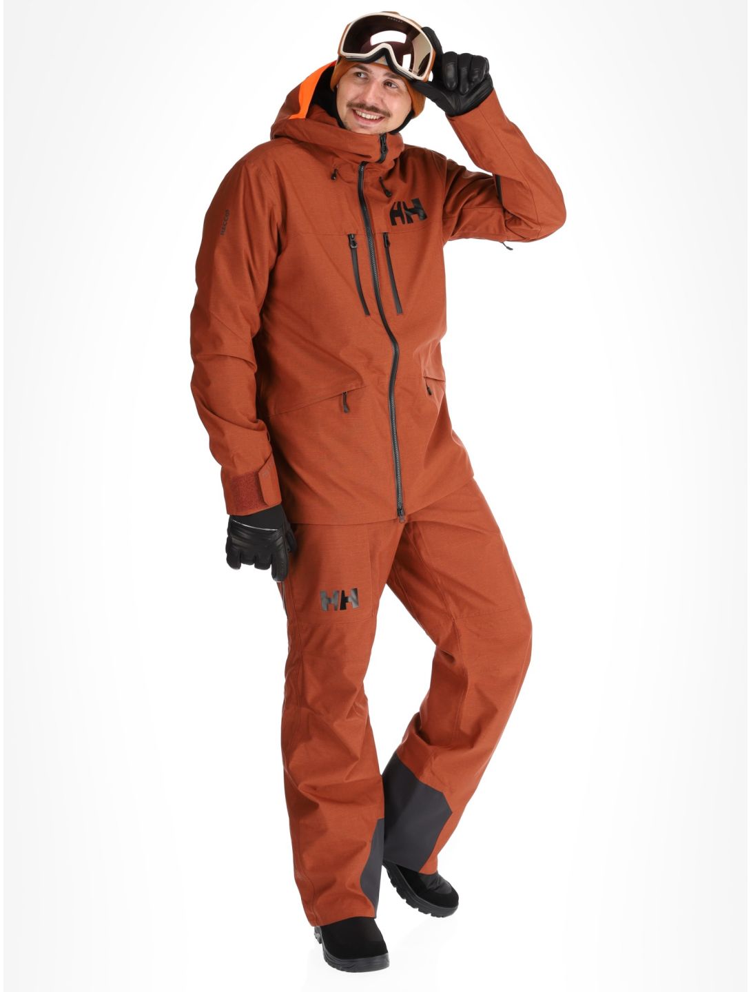 Helly Hansen, Garibaldi 2.0 veste de ski hommes Iron Oxide brun 