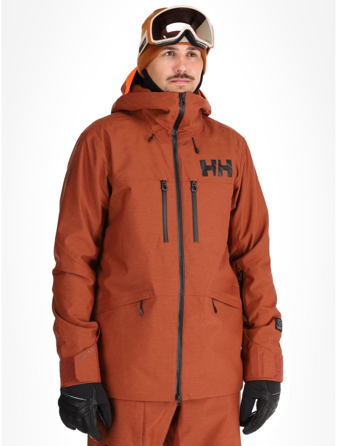 Helly Hansen, Garibaldi 2.0 veste de ski hommes Iron Oxide brun 