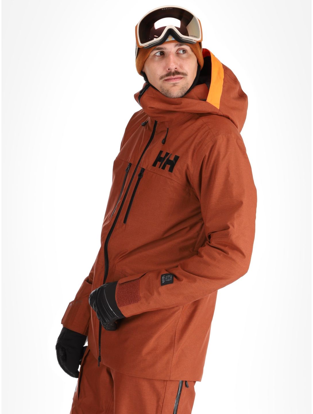 Helly Hansen, Garibaldi 2.0 veste de ski hommes Iron Oxide brun 