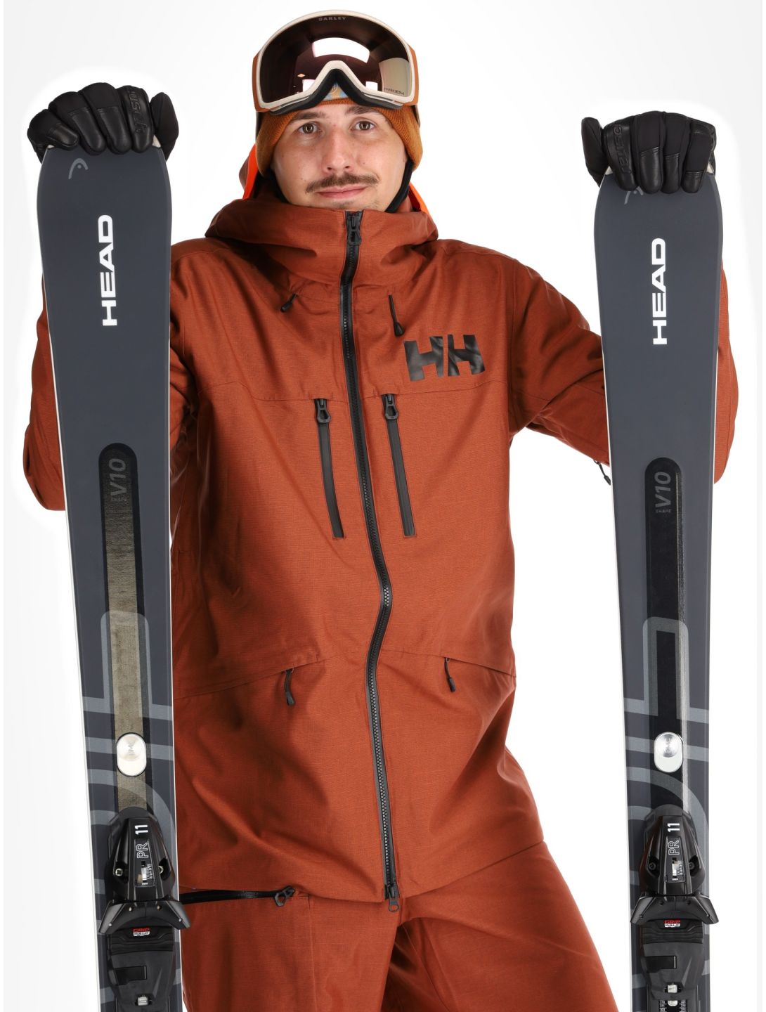 Helly Hansen, Garibaldi 2.0 veste de ski hommes Iron Oxide brun 