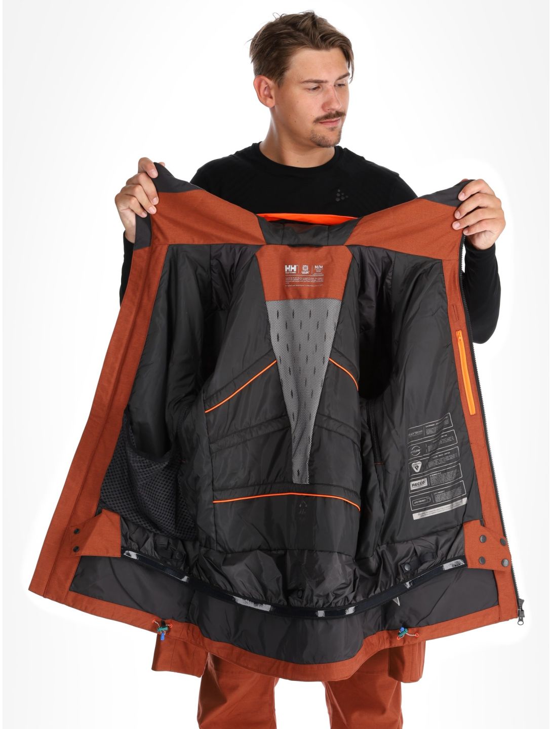 Helly Hansen, Garibaldi 2.0 veste de ski hommes Iron Oxide brun 