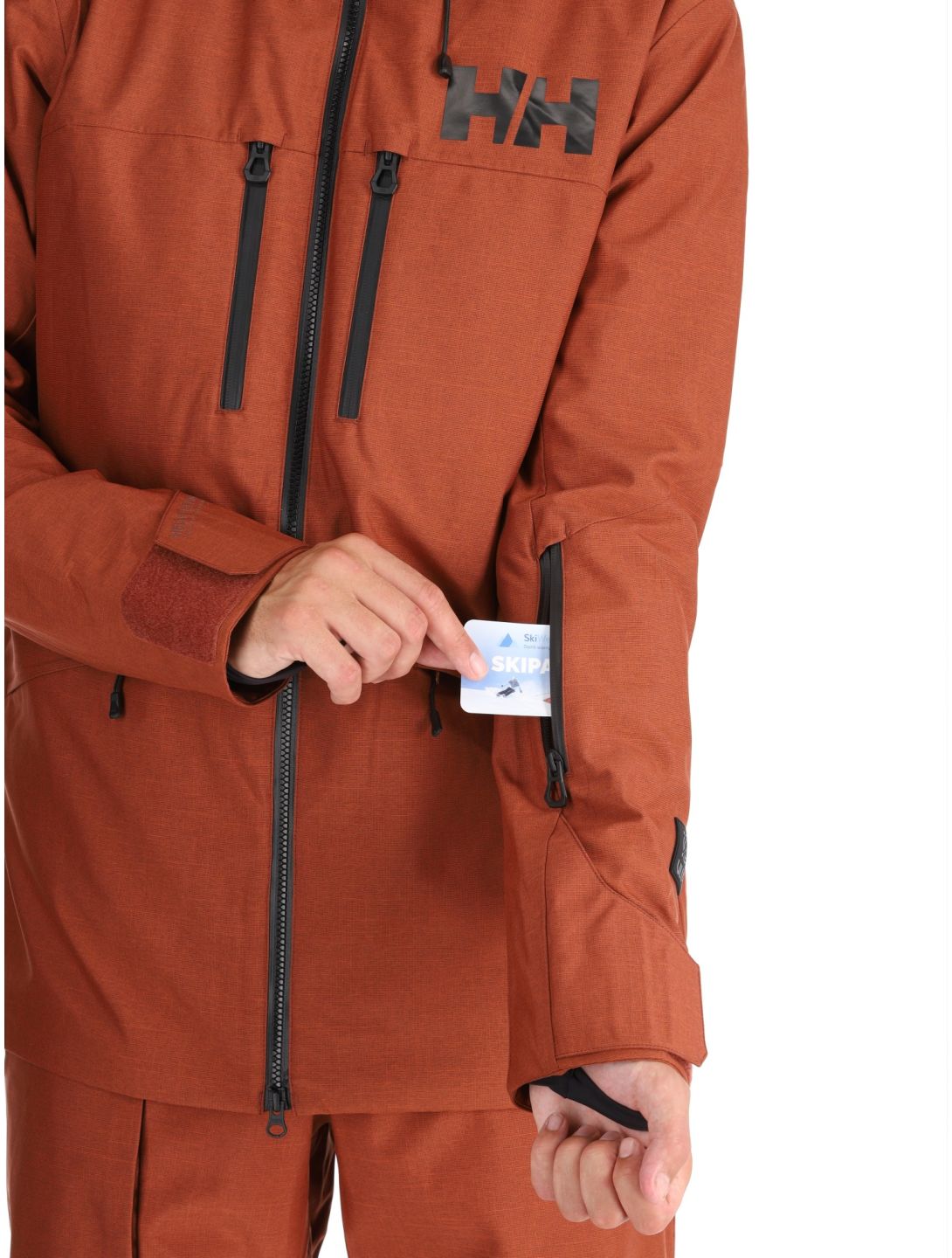 Helly Hansen, Garibaldi 2.0 veste de ski hommes Iron Oxide brun 