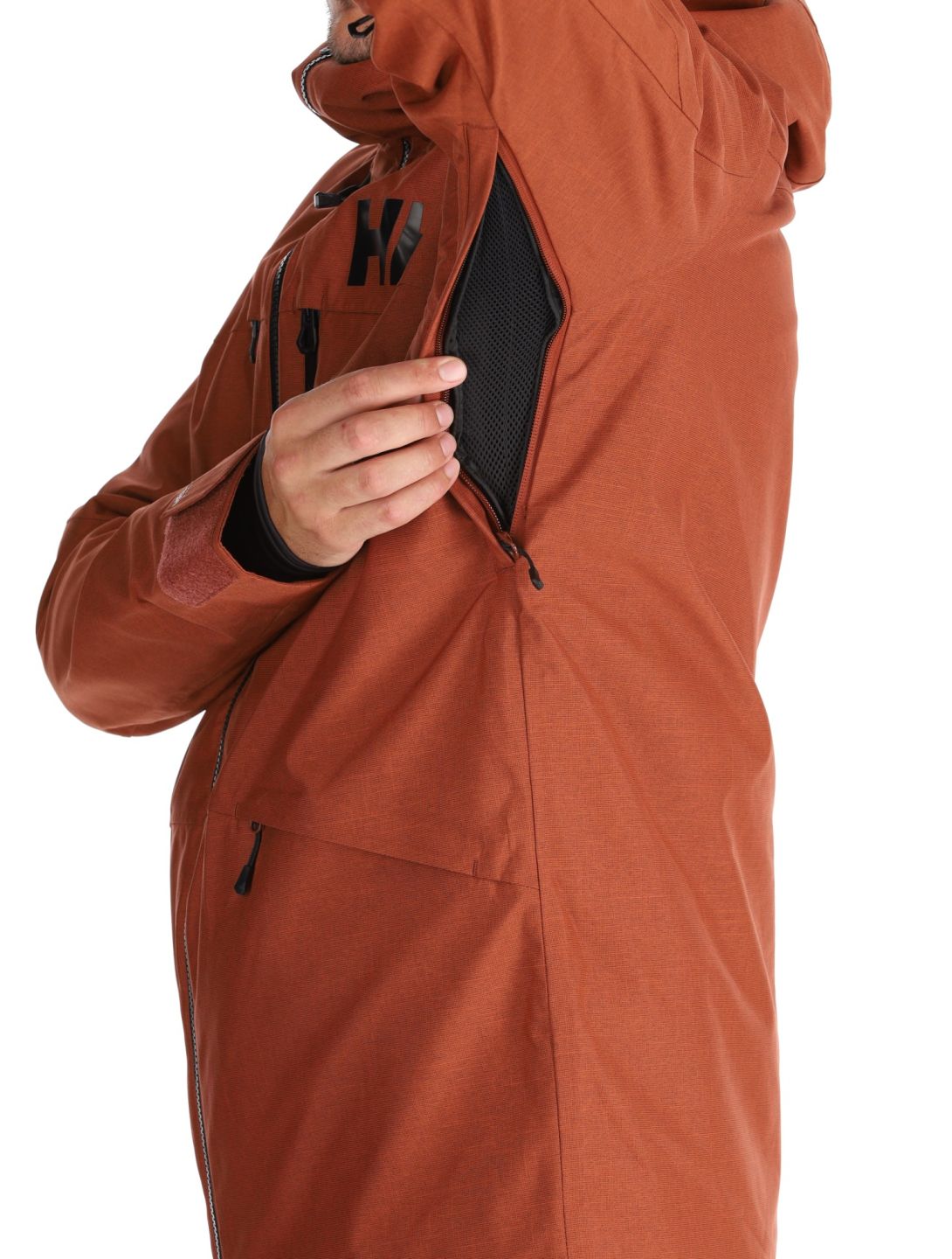 Helly Hansen, Garibaldi 2.0 veste de ski hommes Iron Oxide brun 