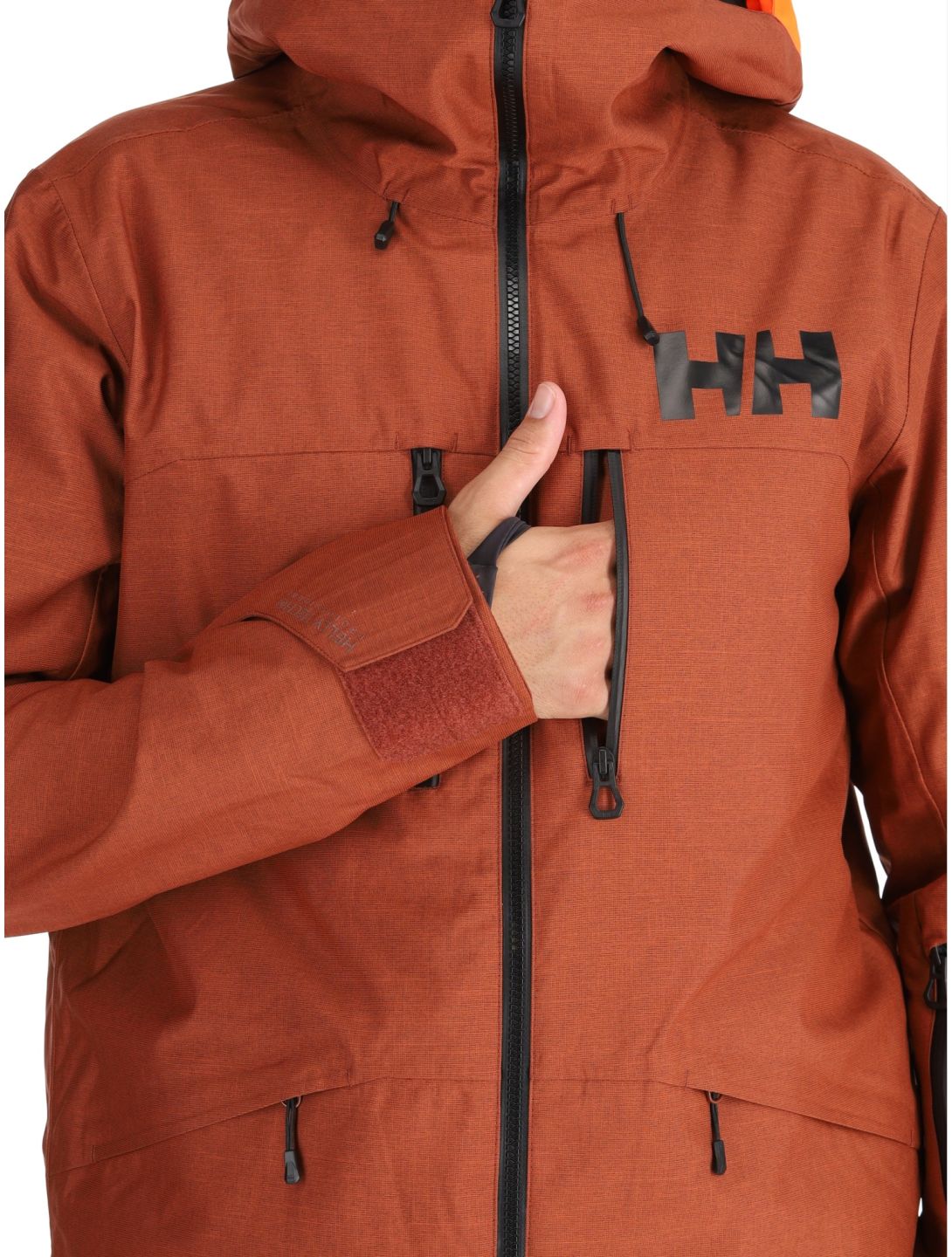 Helly Hansen, Garibaldi 2.0 veste de ski hommes Iron Oxide brun 