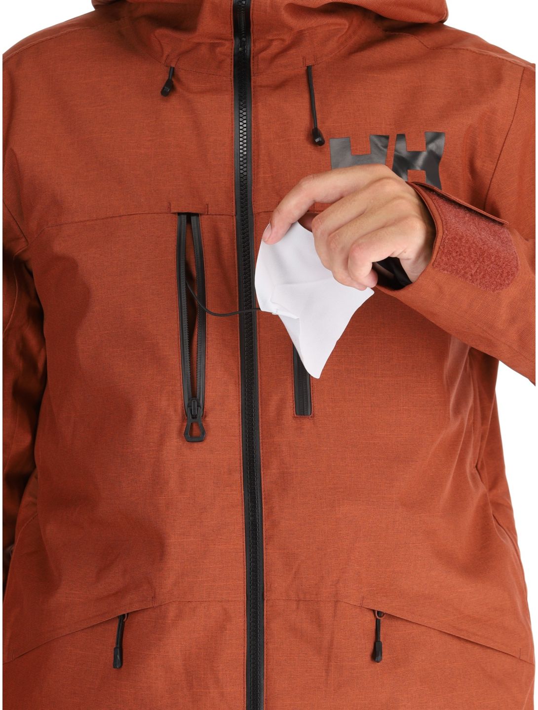 Helly Hansen, Garibaldi 2.0 veste de ski hommes Iron Oxide brun 