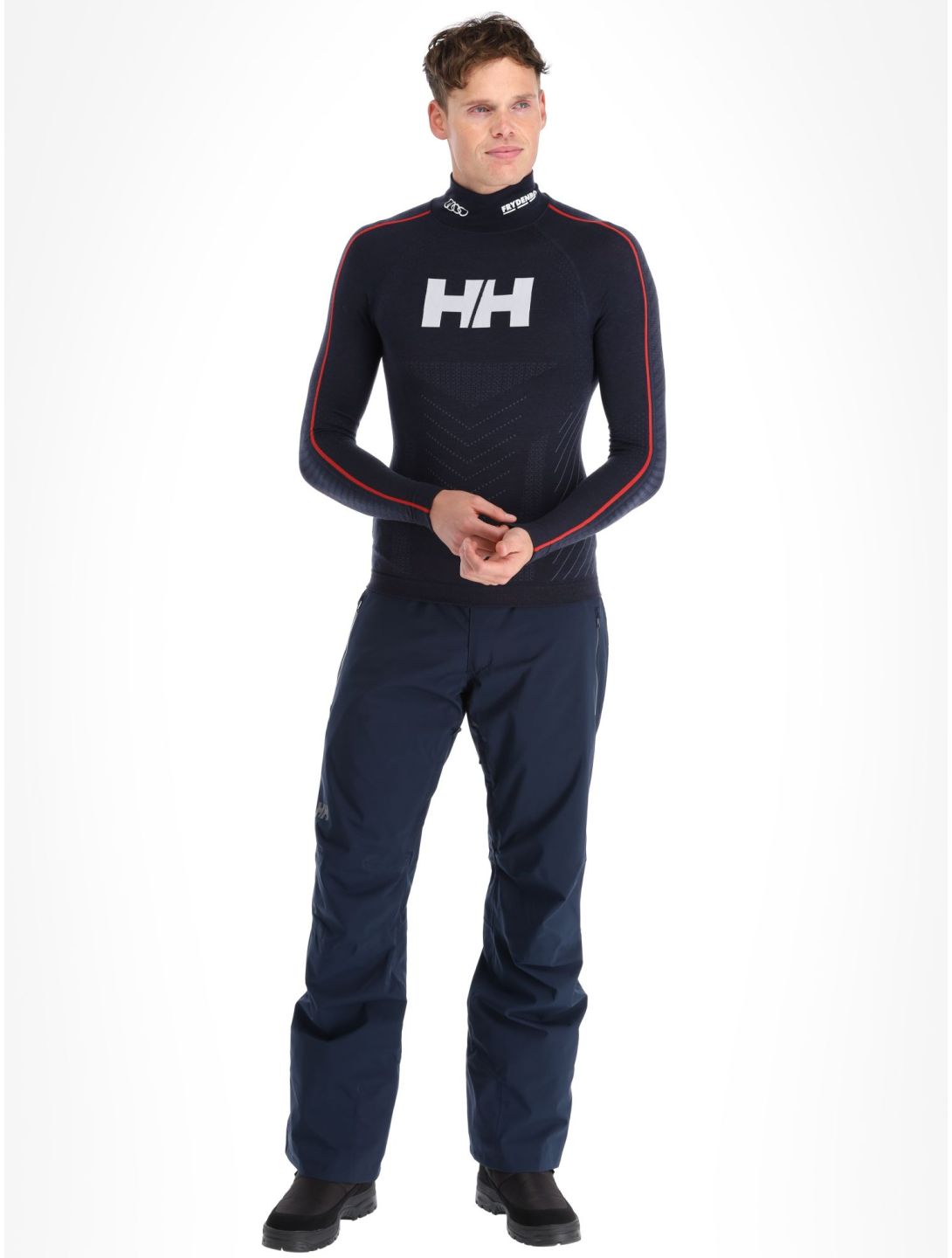 Helly Hansen, H1 Pro Lifa Merino Race Top chemise thermo hommes Navy Nsf bleu 