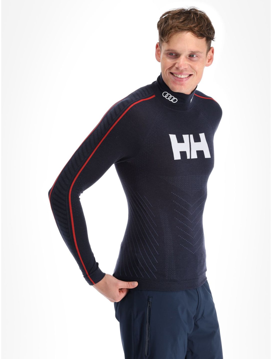 Helly Hansen, H1 Pro Lifa Merino Race Top chemise thermo hommes Navy Nsf bleu 