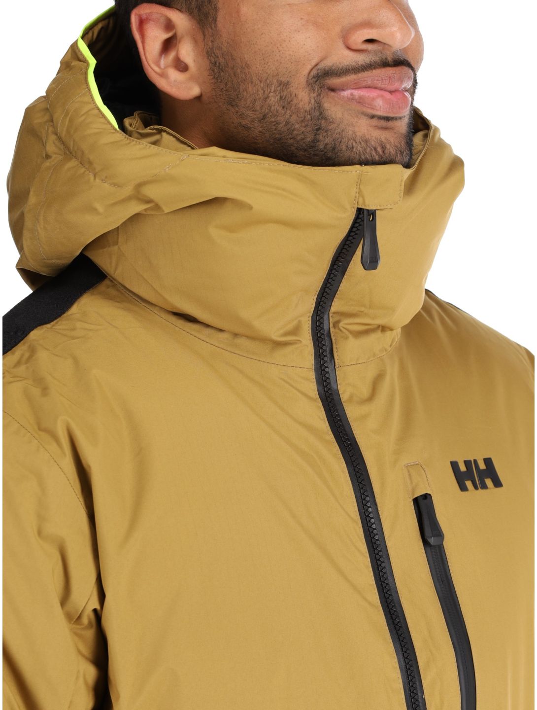 Helly Hansen, Kvitfjell Race Puffy veste de ski hommes Lynx jaune 