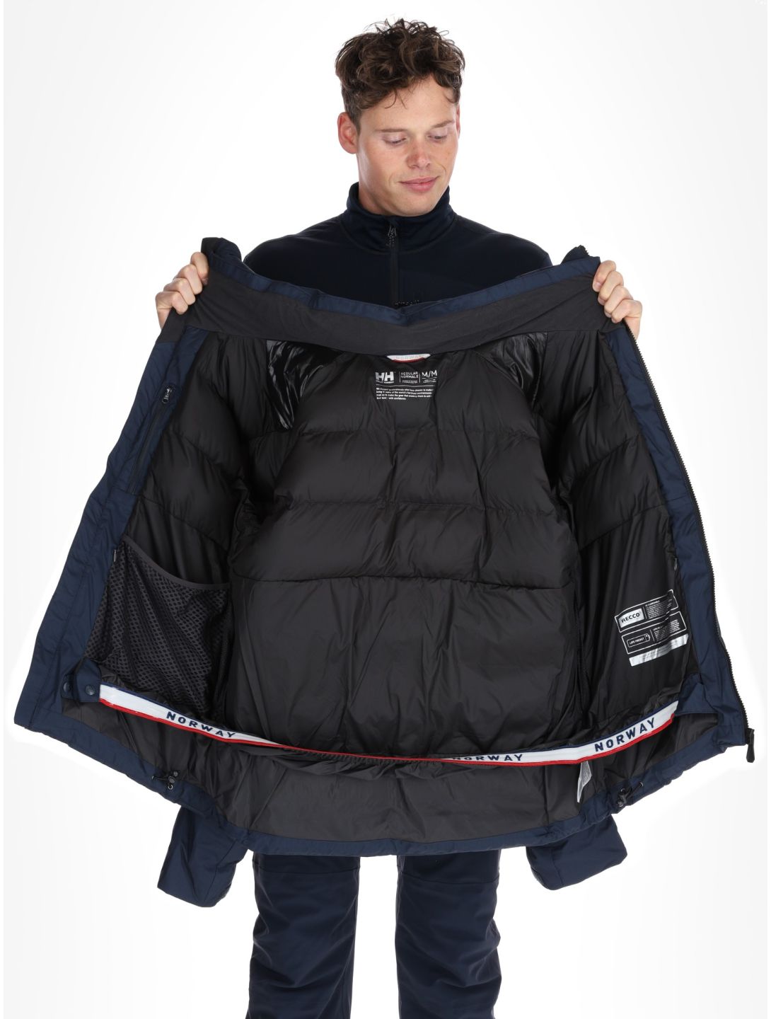 Helly Hansen, Kvitfjell Race Puffy veste de ski hommes Navy bleu 