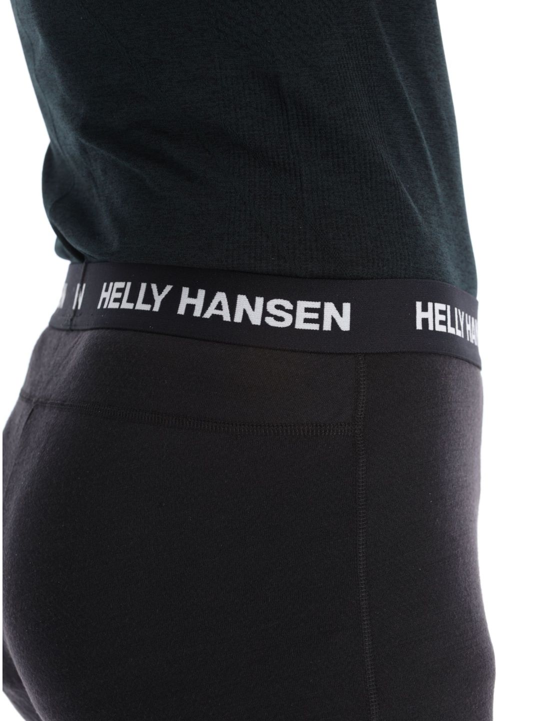 Helly Hansen, Lifa Merino Midweight pantalon thermique hommes Black noir 