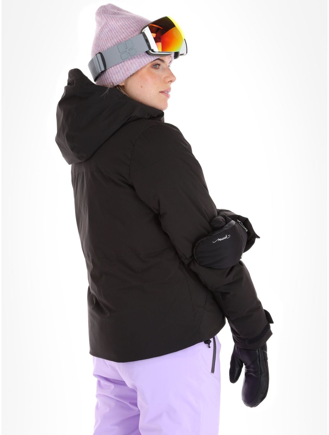 Helly Hansen, Nora Short Puffy veste de ski femmes Black noir 