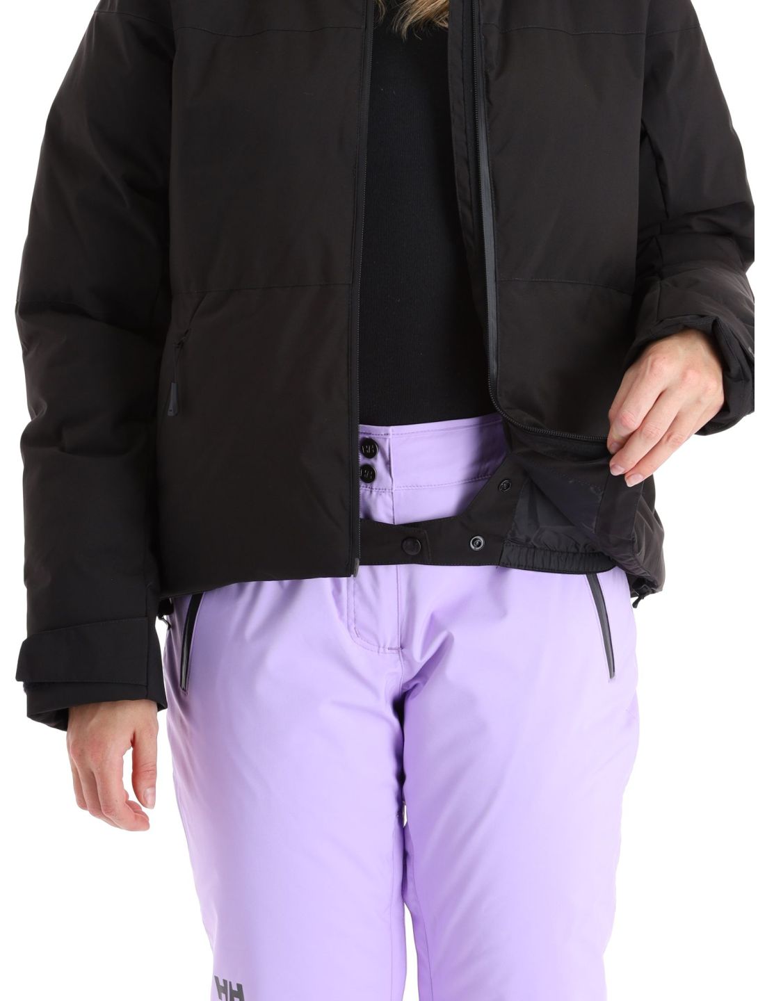 Helly Hansen, Nora Short Puffy veste de ski femmes Black noir 