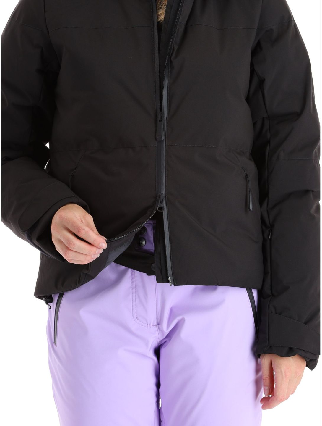 Helly Hansen, Nora Short Puffy veste de ski femmes Black noir 