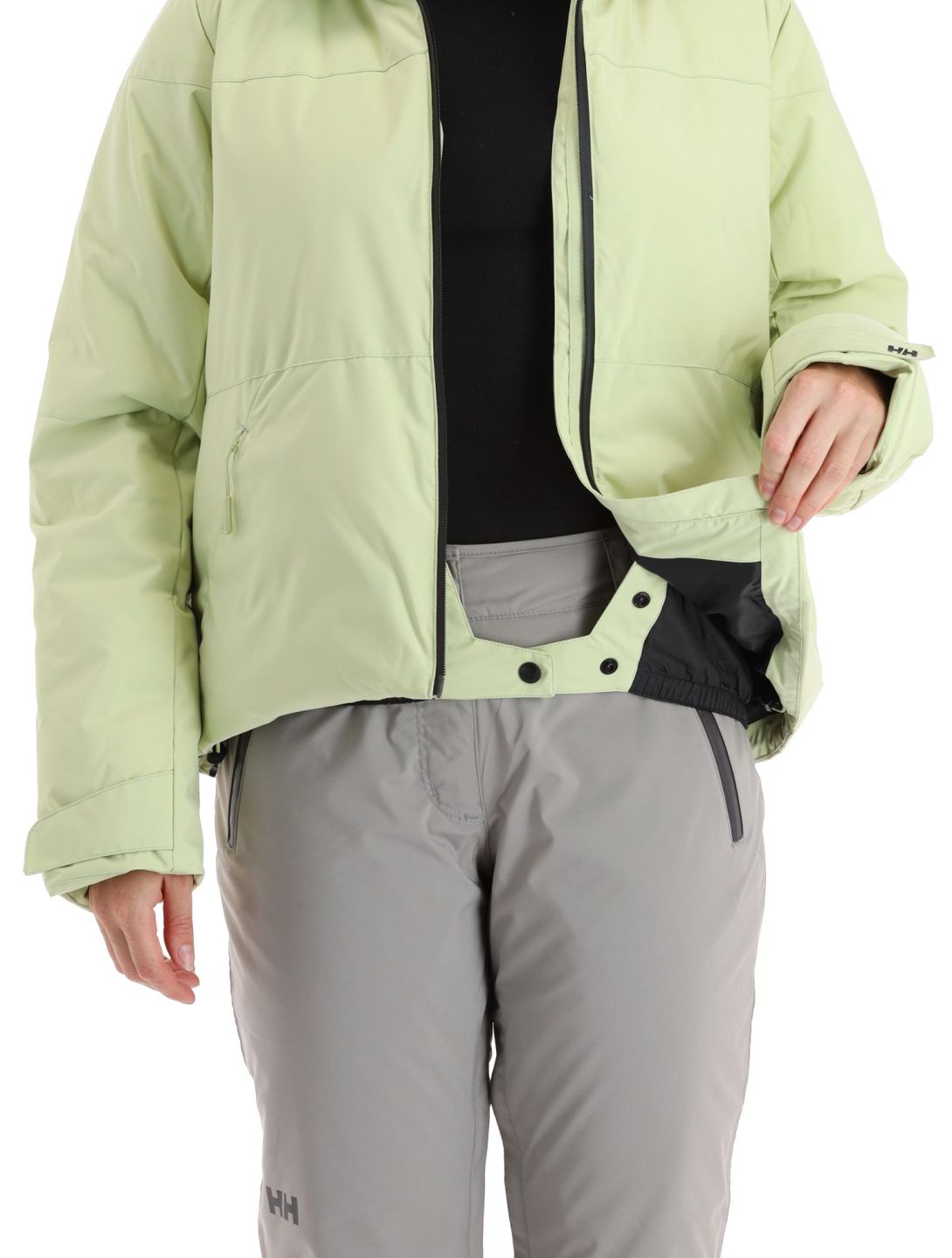 Helly Hansen, Nora Short Puffy veste de ski femmes Iced Matcha vert 