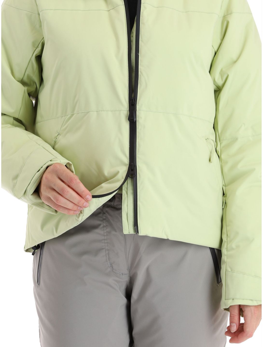 Helly Hansen, Nora Short Puffy veste de ski femmes Iced Matcha vert 