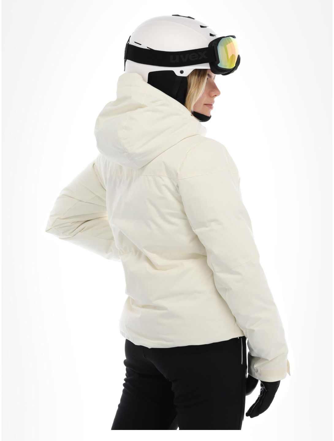 Helly Hansen, W Nora Short Puffy veste de ski femmes Snow blanc 