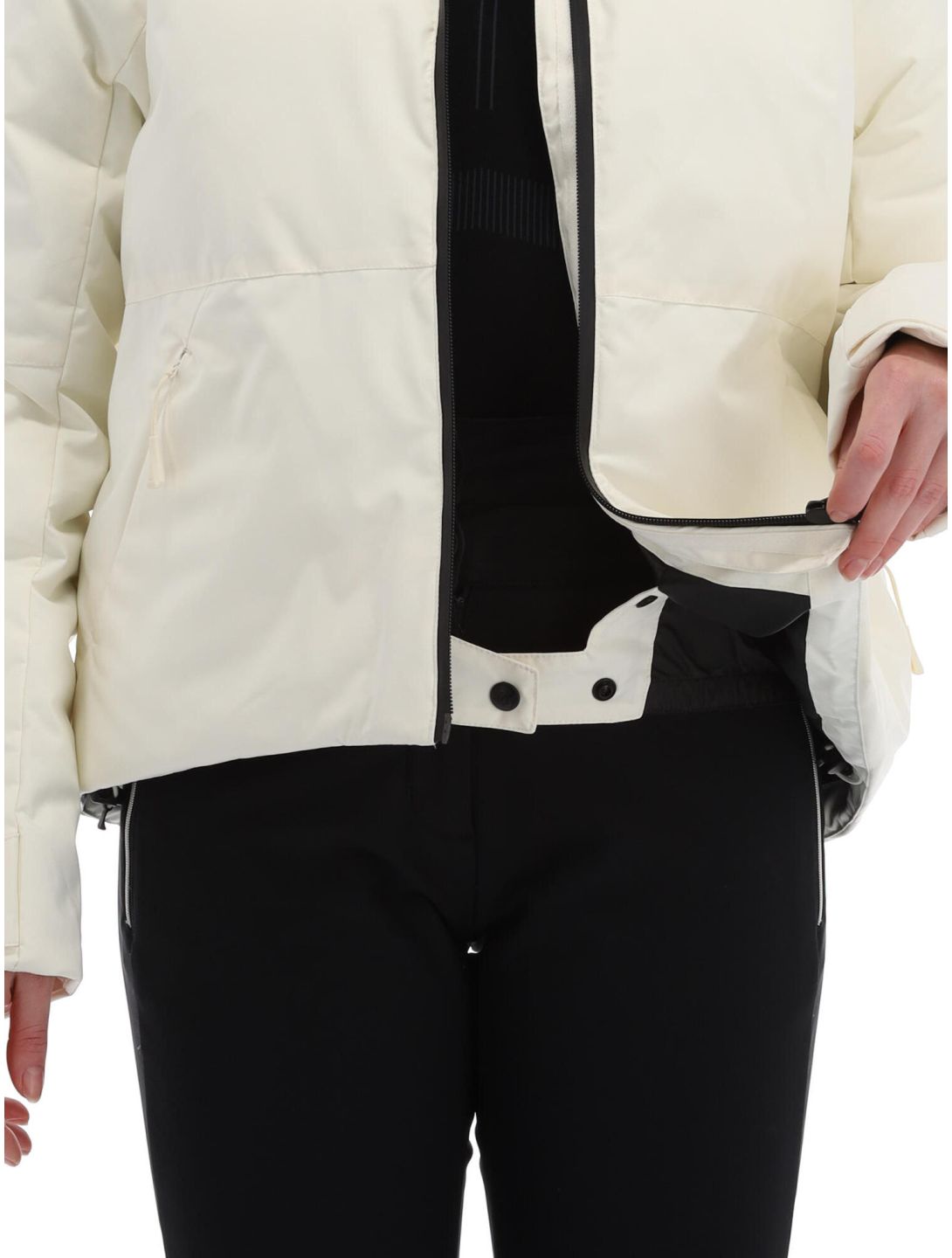 Helly Hansen, W Nora Short Puffy veste de ski femmes Snow blanc 