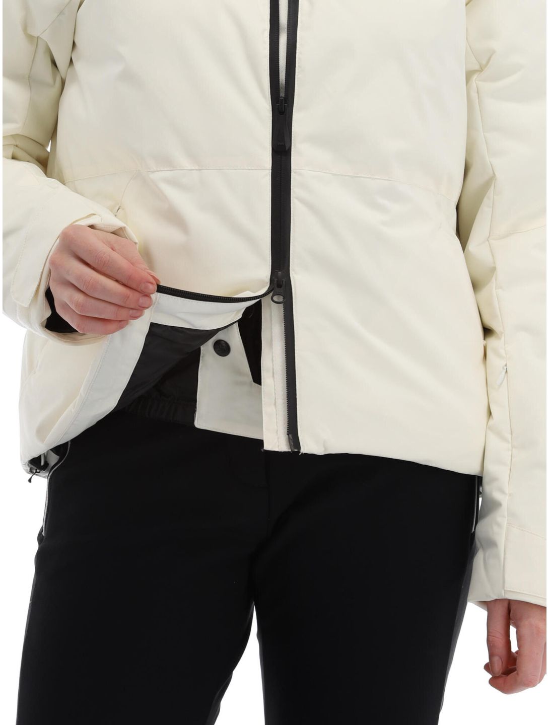 Helly Hansen, W Nora Short Puffy veste de ski femmes Snow blanc 