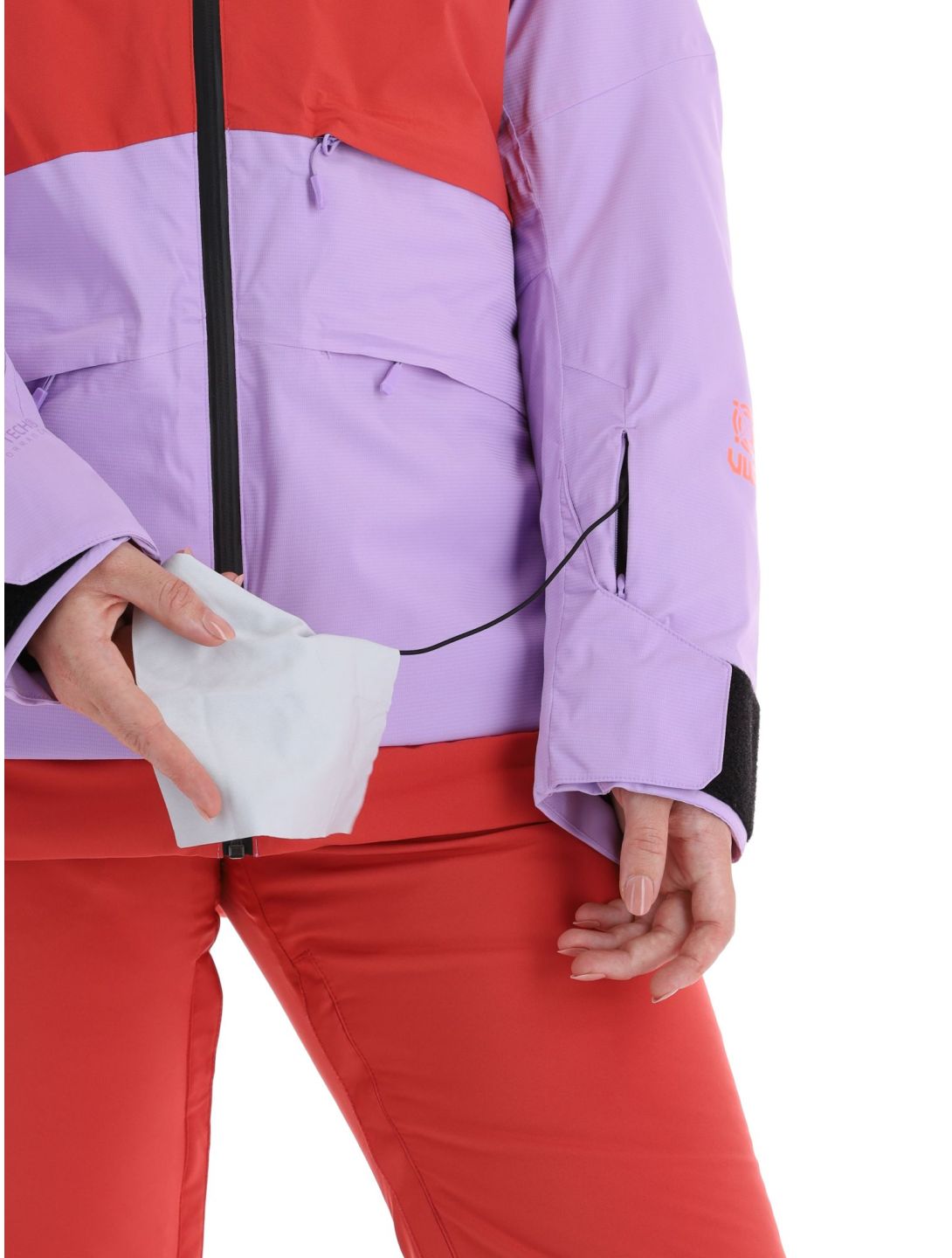 Helly Hansen, Powchaser 2.0 veste de ski femmes Heather violet 