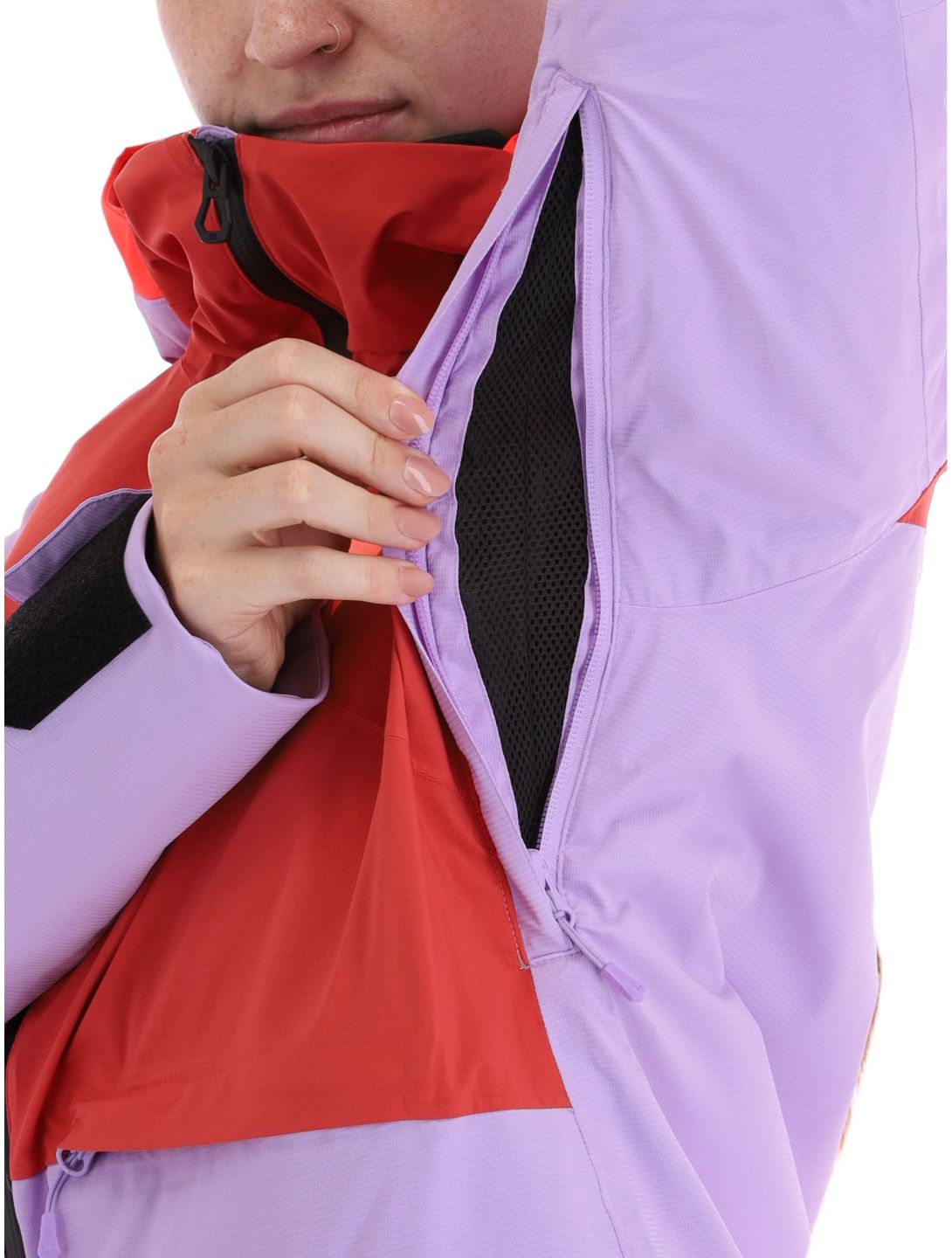 Helly Hansen, Powchaser 2.0 veste de ski femmes Heather violet 