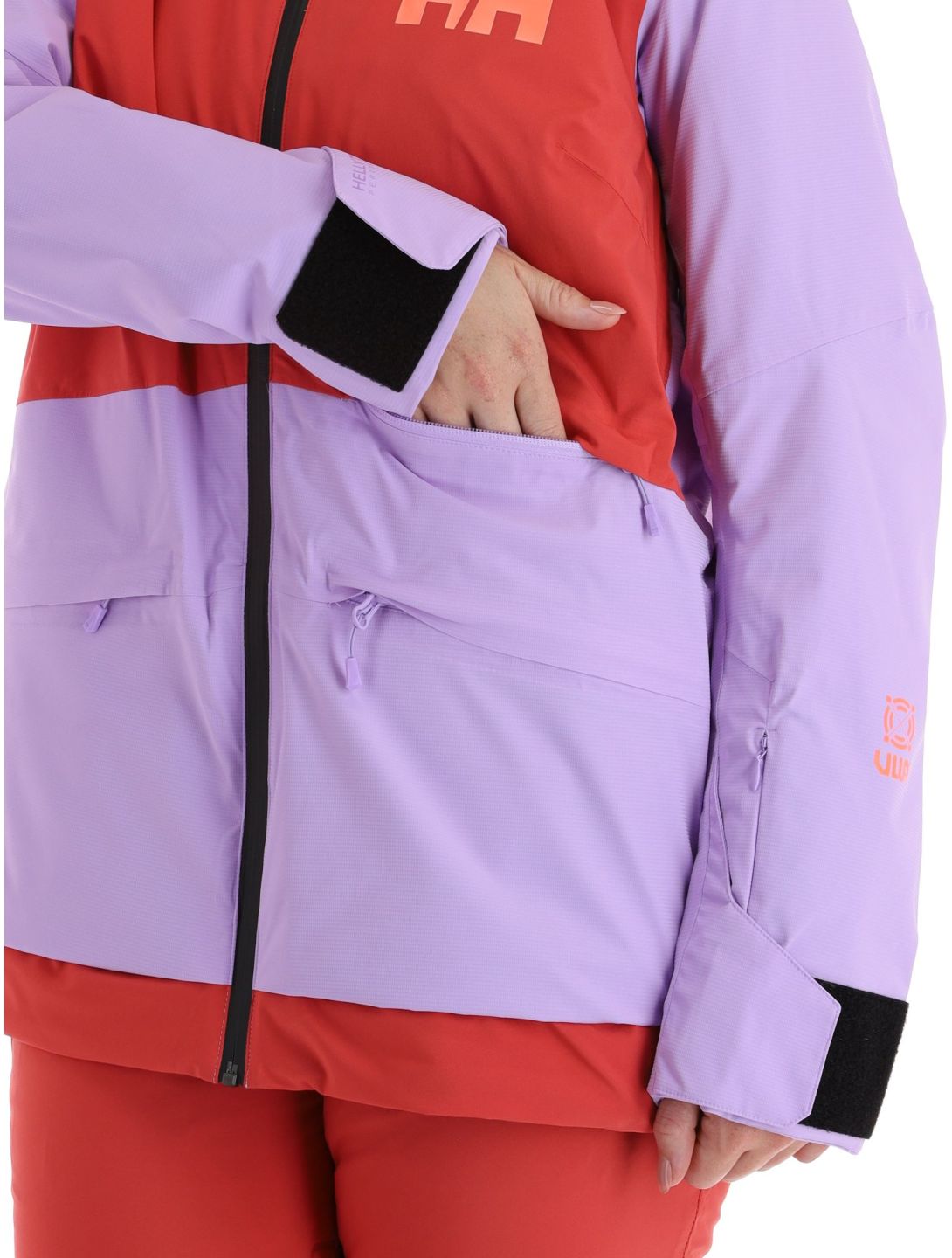 Helly Hansen, Powchaser 2.0 veste de ski femmes Heather violet 