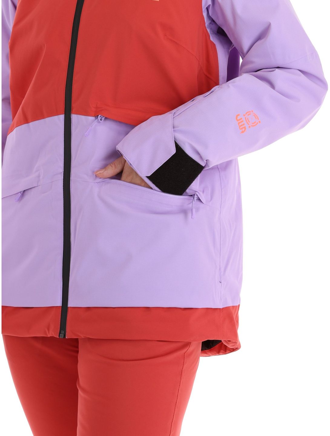 Helly Hansen, Powchaser 2.0 veste de ski femmes Heather violet 