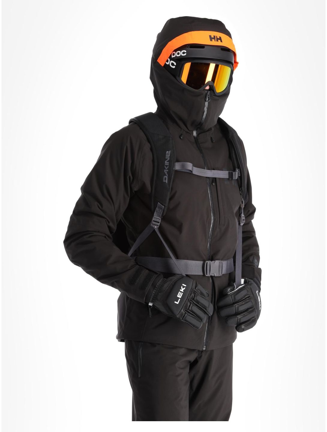 Helly Hansen, Powderface veste de ski hommes Black noir 