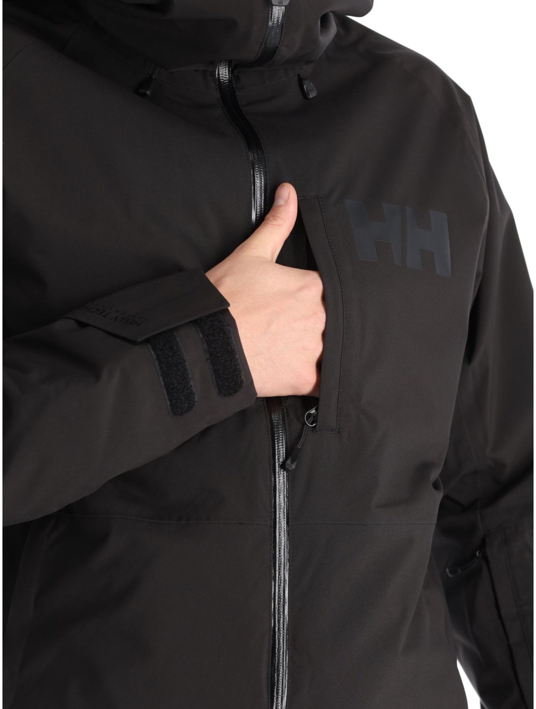 Helly Hansen, Powderface veste de ski hommes Black noir 