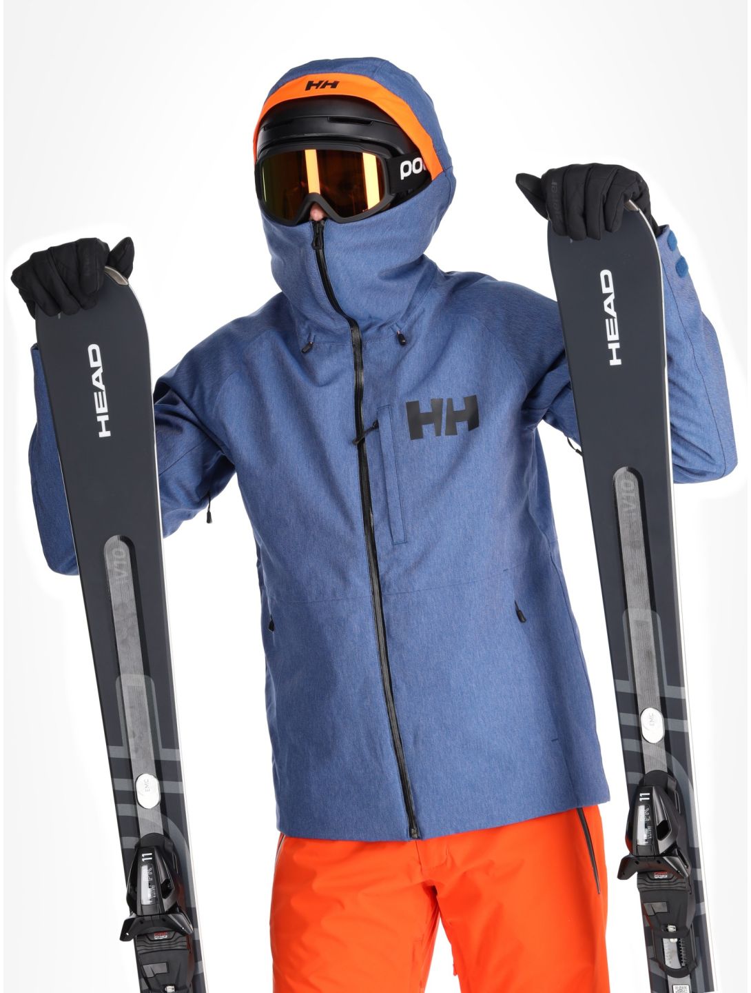 Helly Hansen, Powderface veste de ski hommes Deep Fjord bleu 