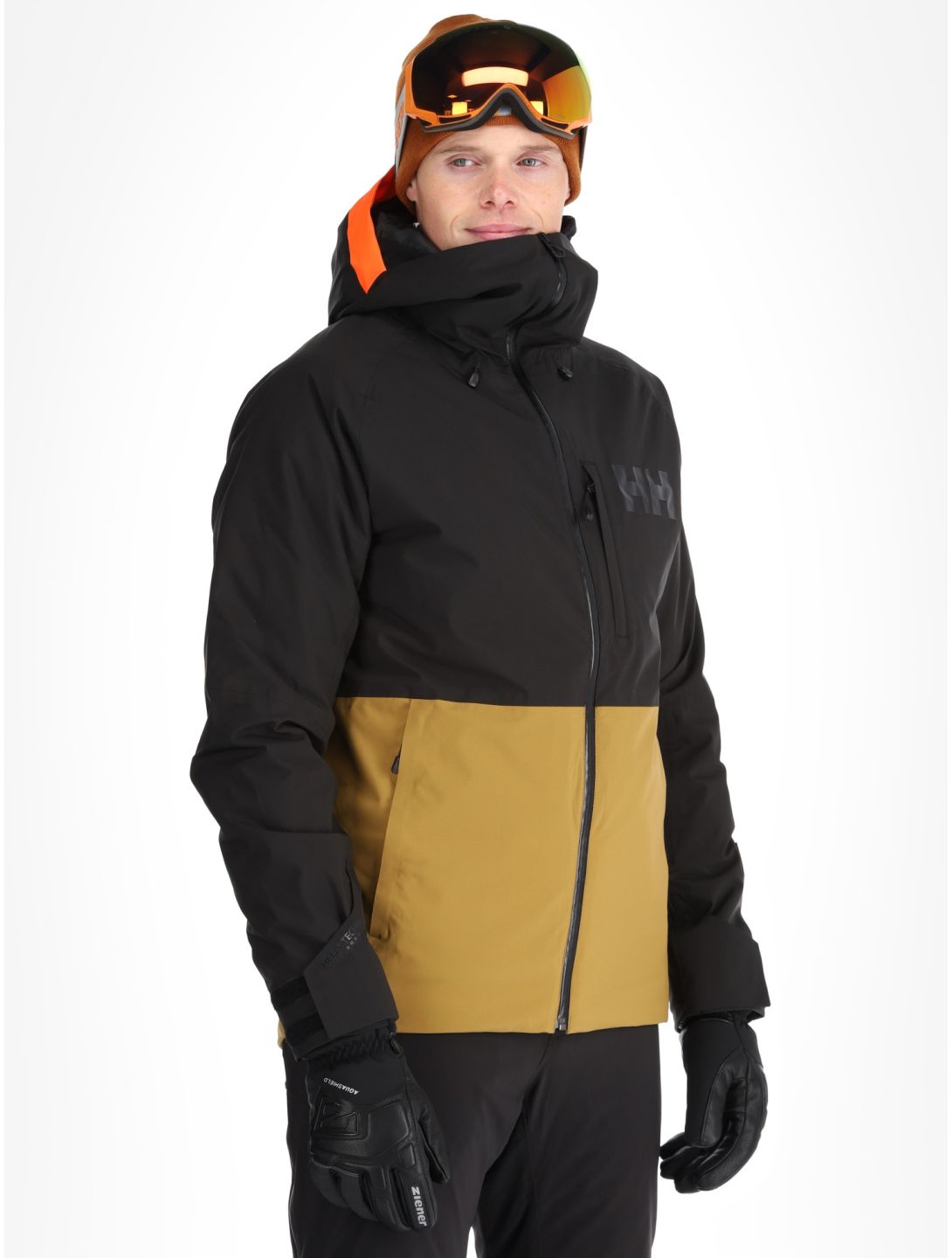 Helly Hansen, Powderface veste de ski hommes Lynx jaune 