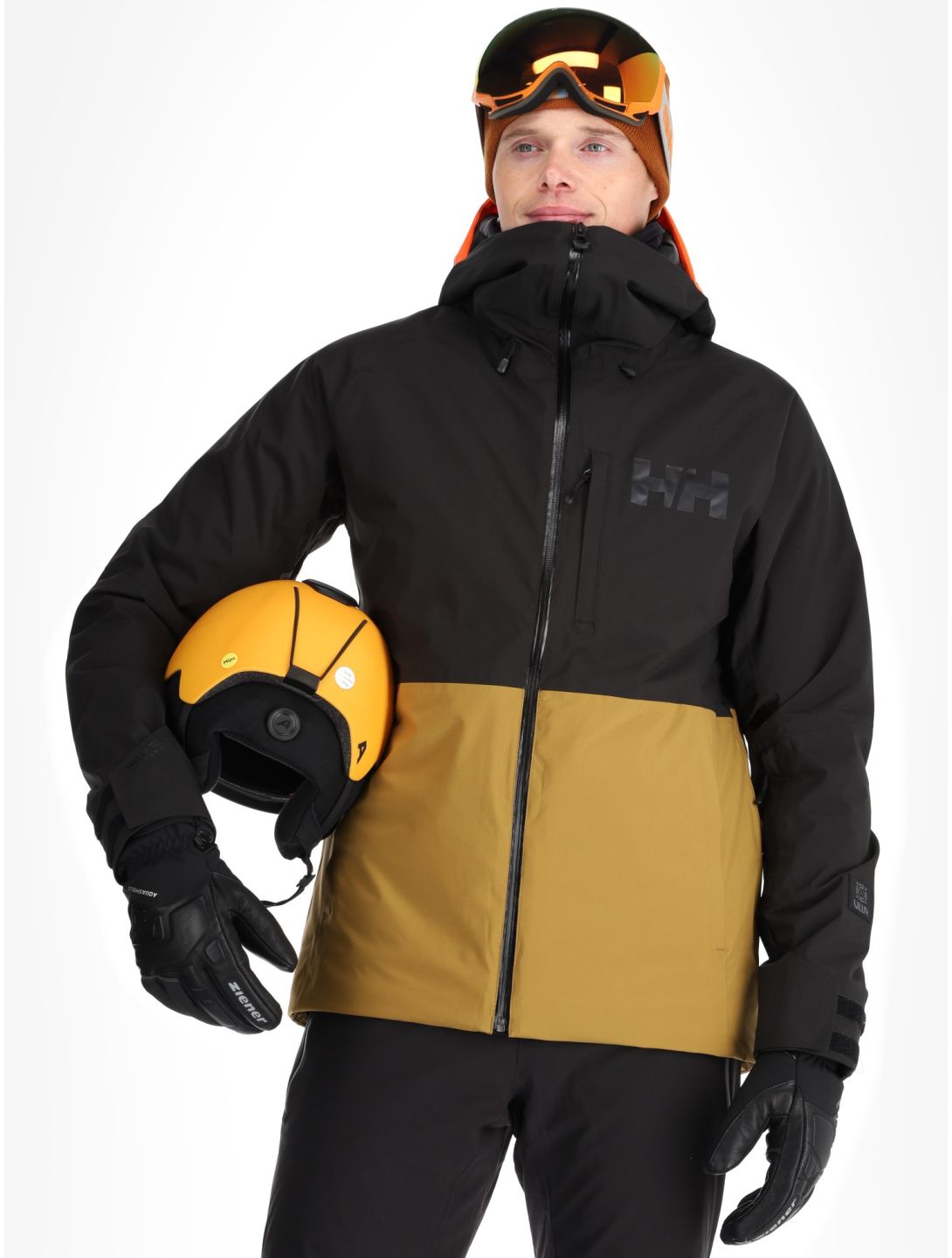 Helly Hansen, Powderface veste de ski hommes Lynx jaune 