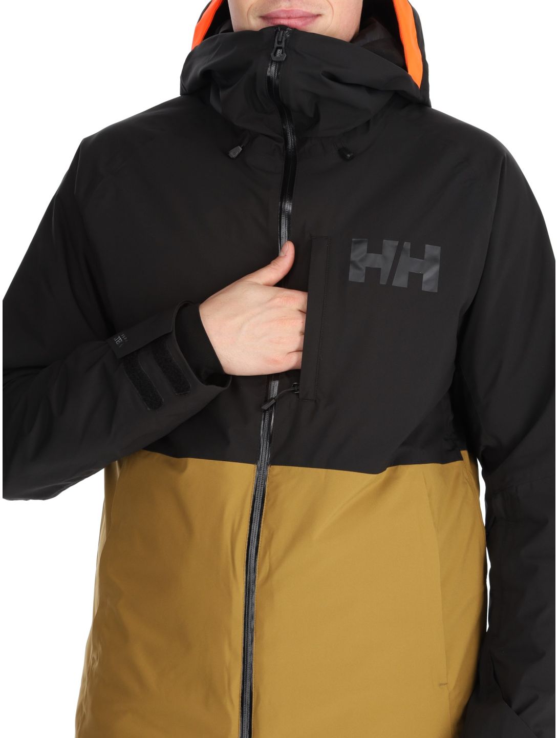 Helly Hansen, Powderface veste de ski hommes Lynx jaune 