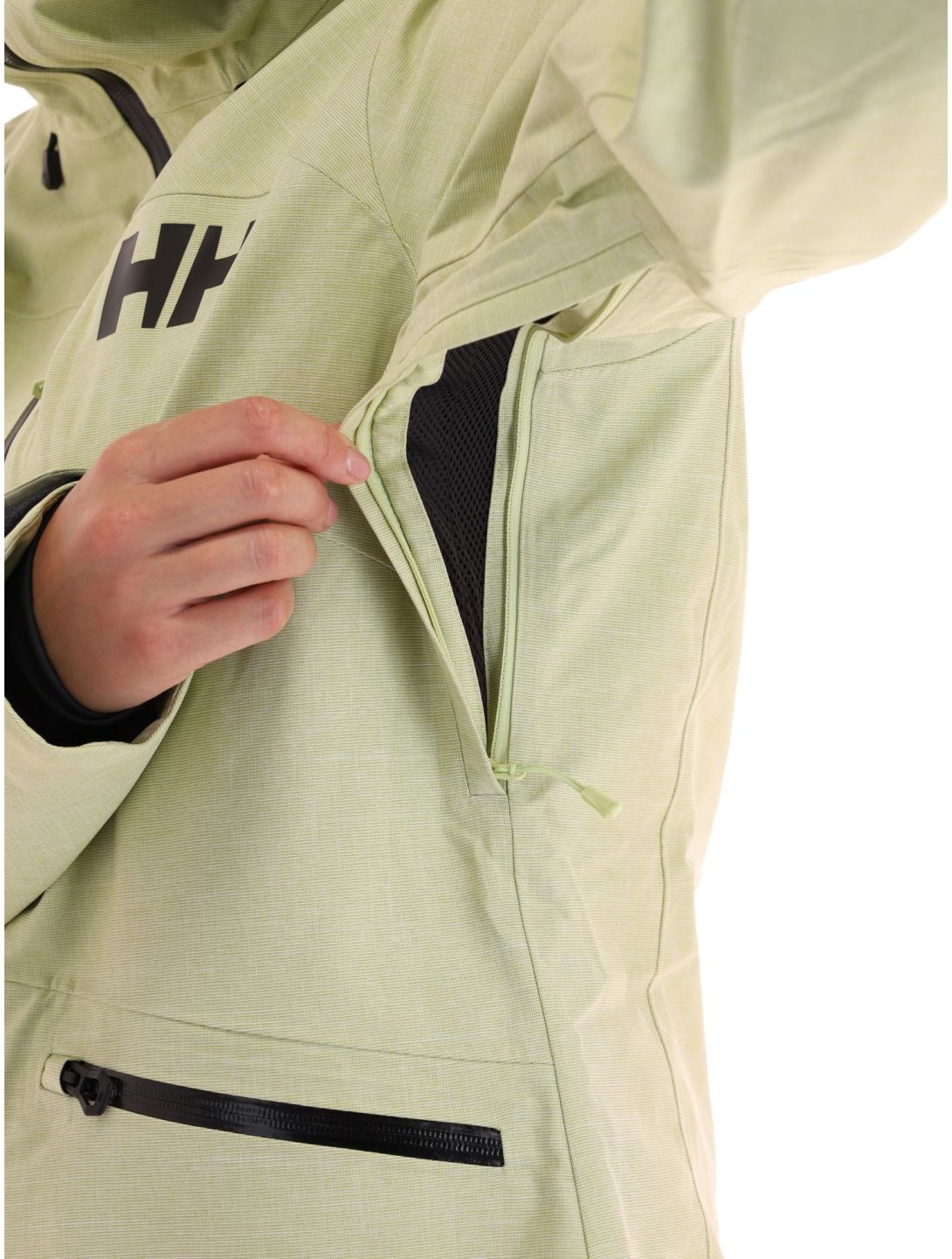 Helly Hansen, Powderqueen 3.0 veste de ski femmes Iced Matcha vert 