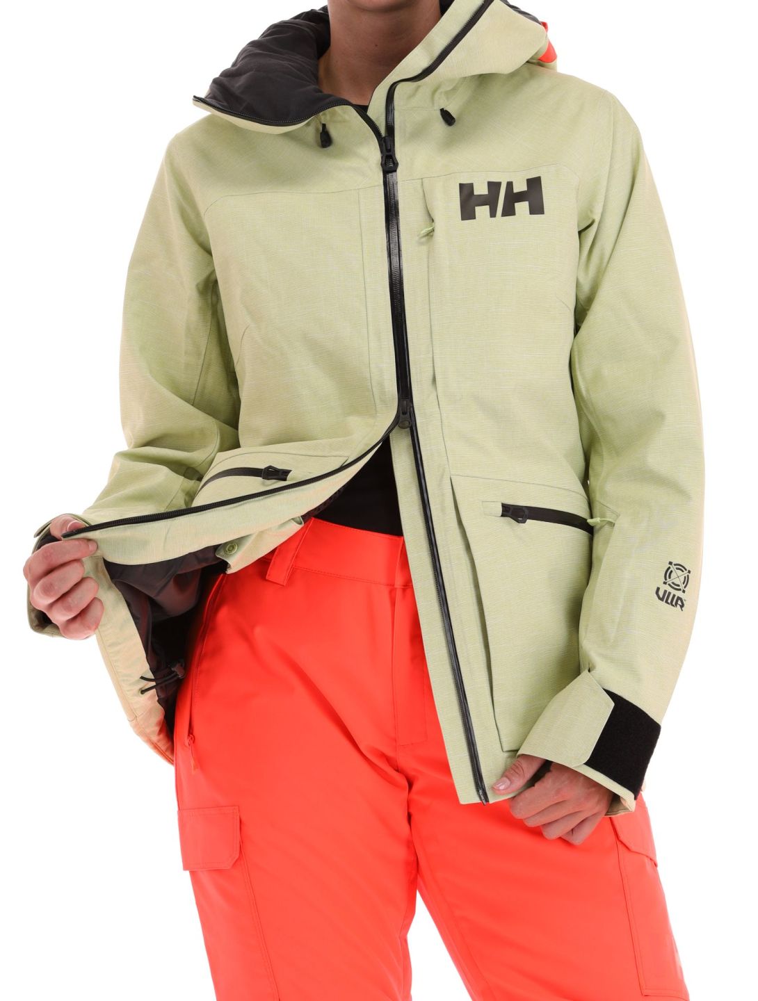 Helly Hansen, Powderqueen 3.0 veste de ski femmes Iced Matcha vert 