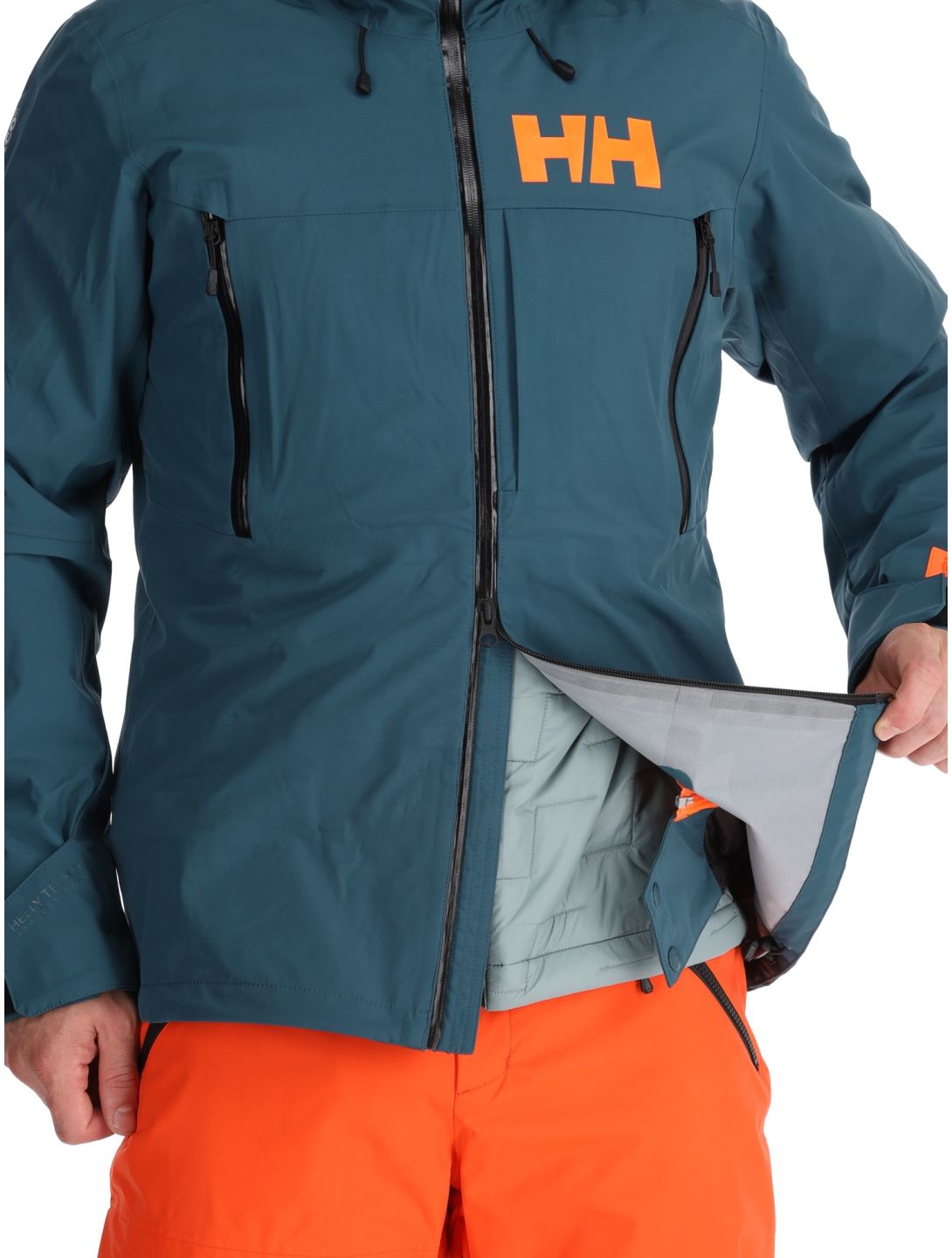 Helly Hansen, Sogn Shell 2.0 veste de ski à coque dure hommes Dark Creek vert 