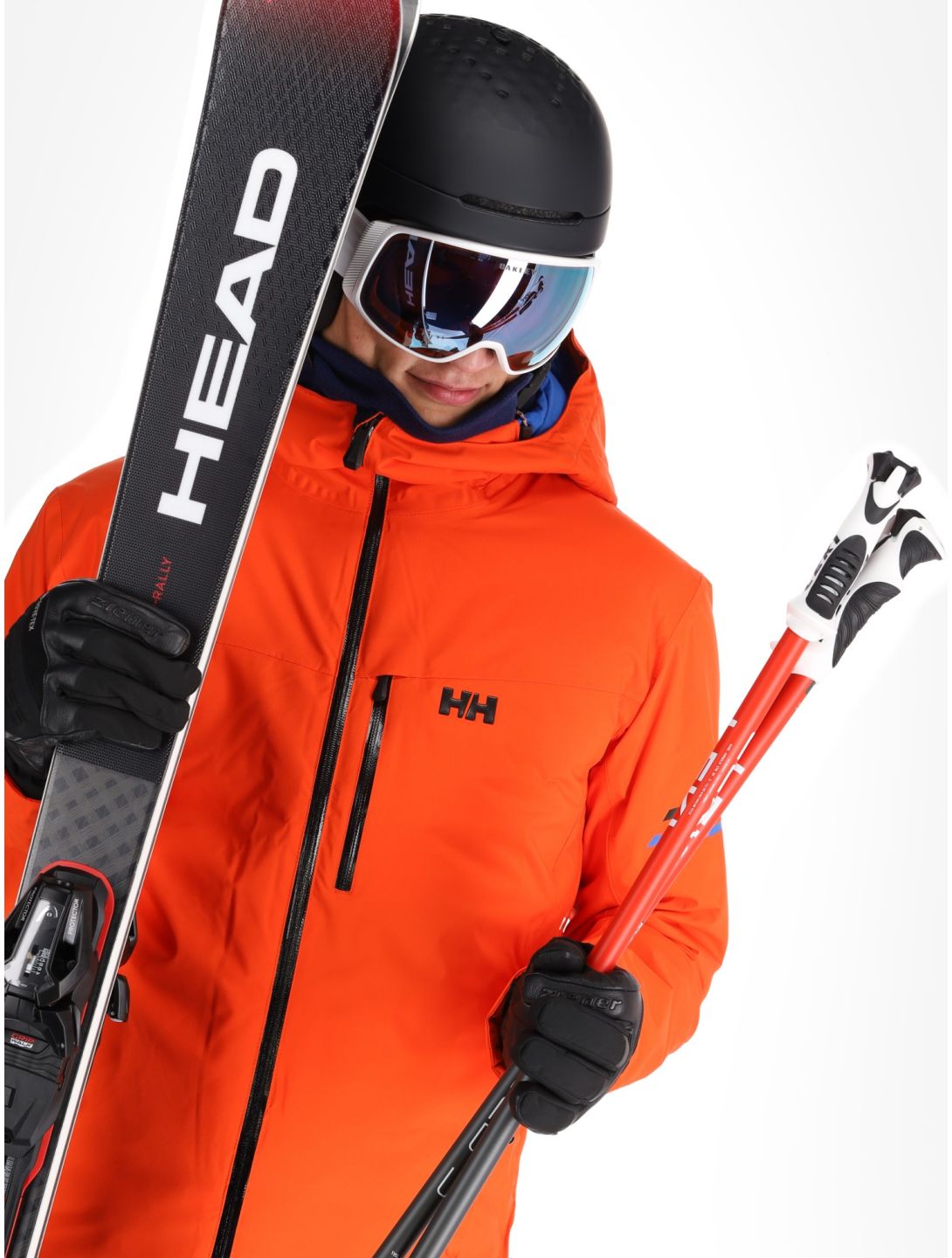 Helly Hansen, Swift Team veste de ski hommes Cherry Tomato orange 