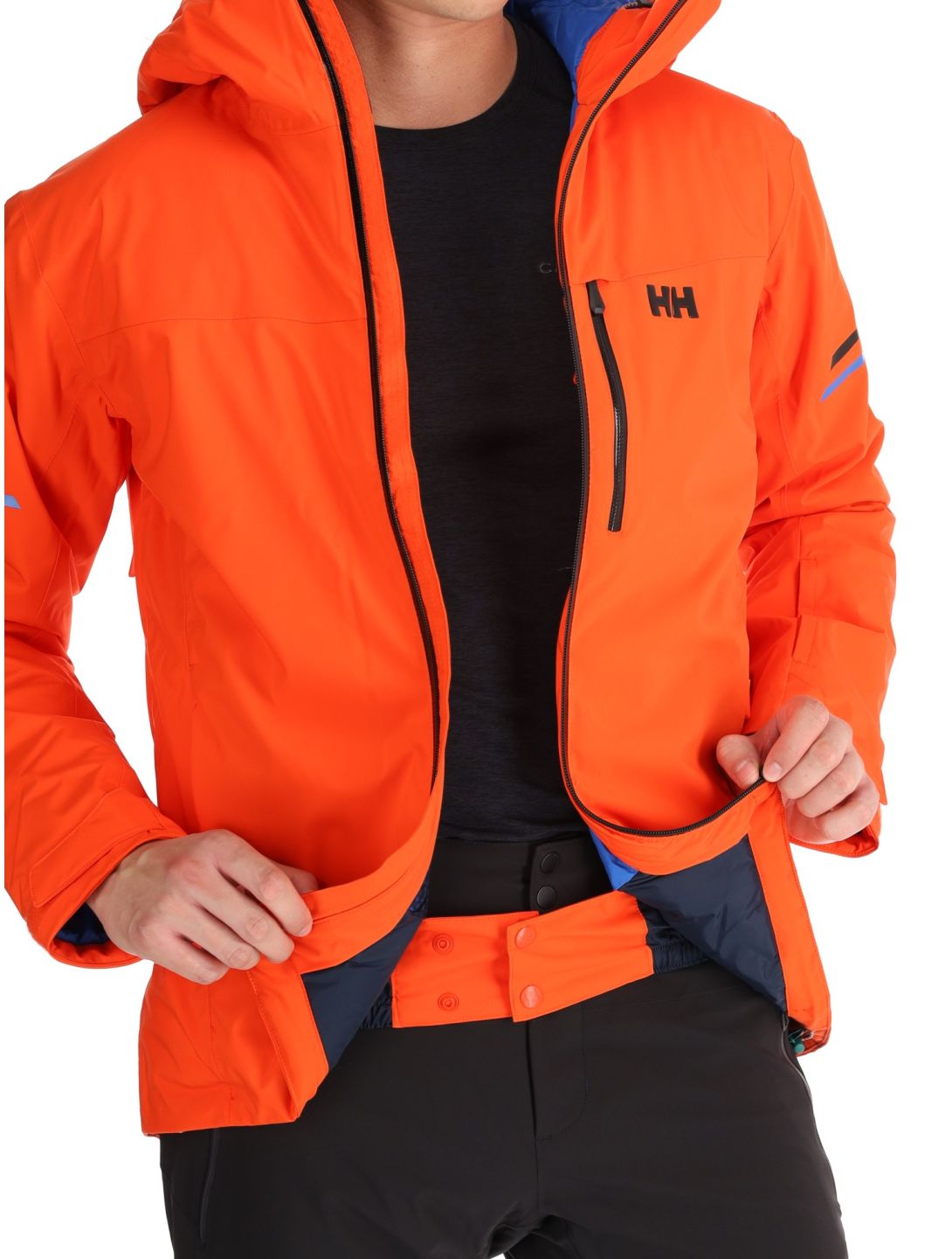 Helly Hansen, Swift Team veste de ski hommes Cherry Tomato orange 