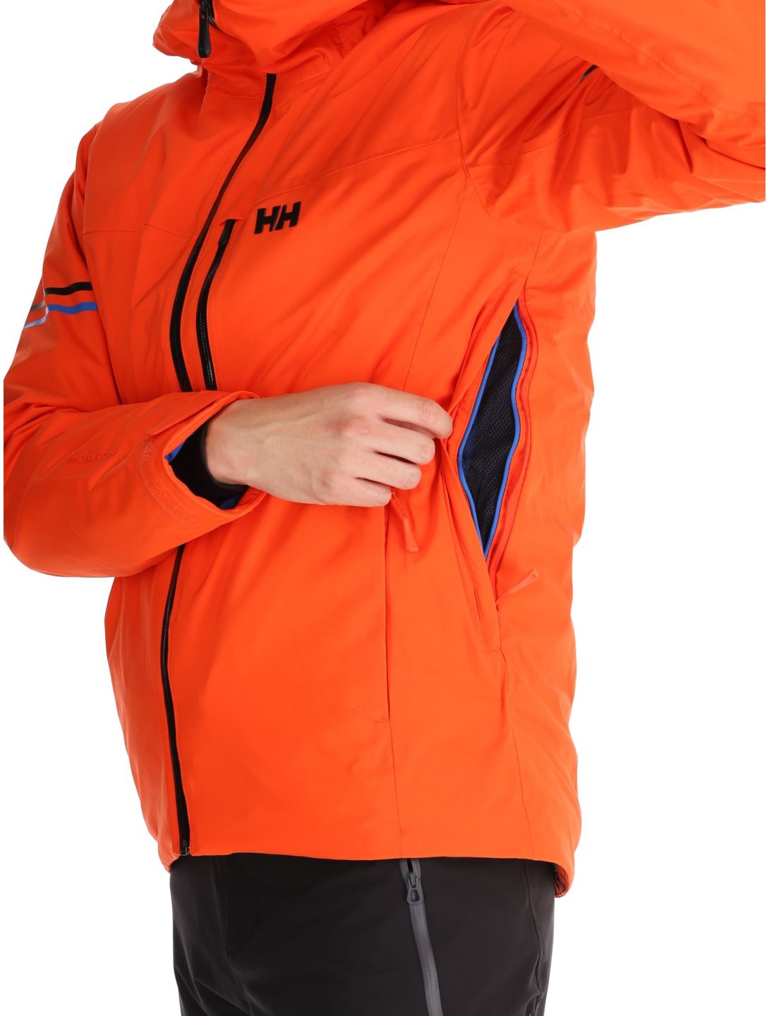 Helly Hansen, Swift Team veste de ski hommes Cherry Tomato orange 