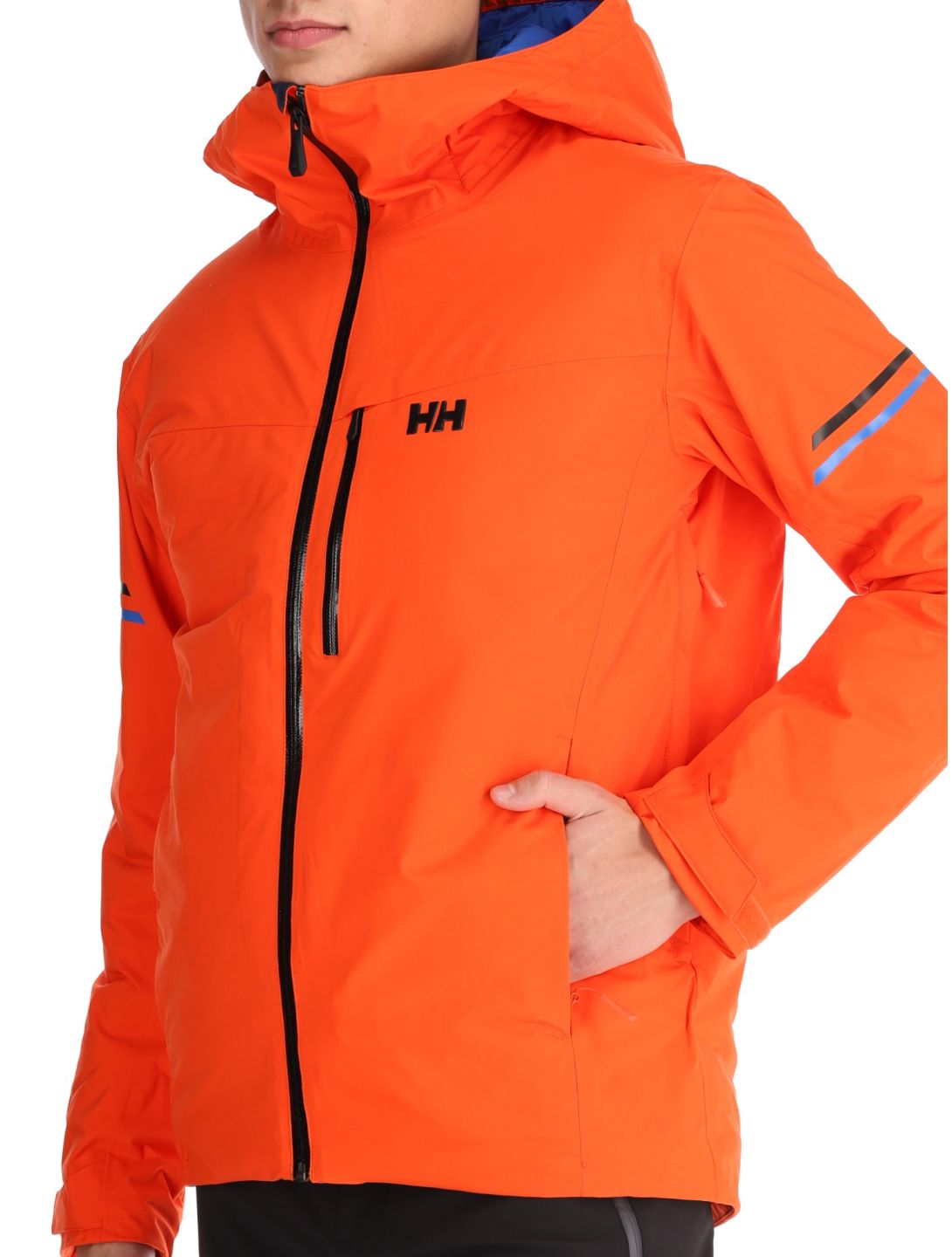 Helly Hansen, Swift Team veste de ski hommes Cherry Tomato orange 