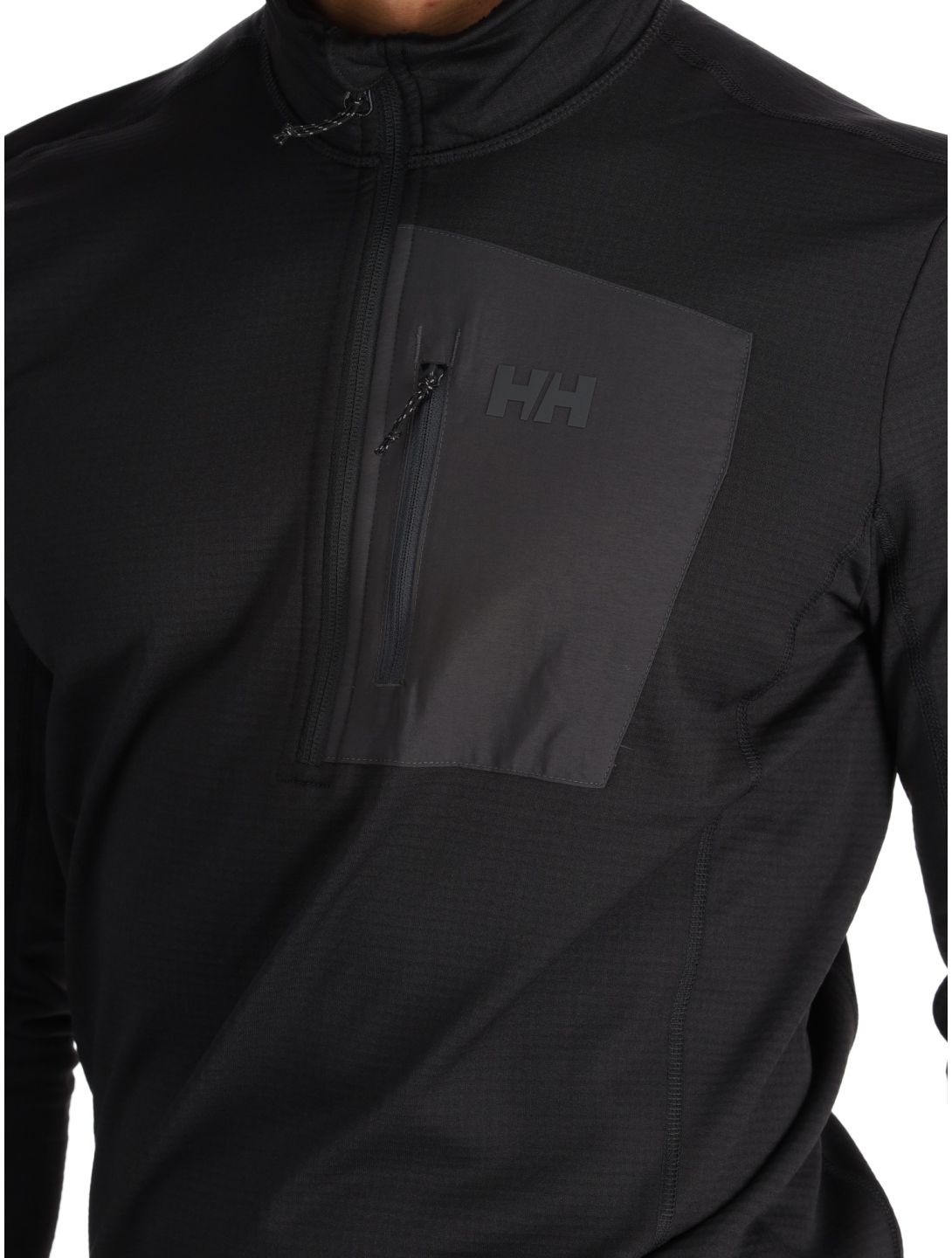 Helly Hansen, Versalite 1/2 Zip pull de ski hommes Black noir 