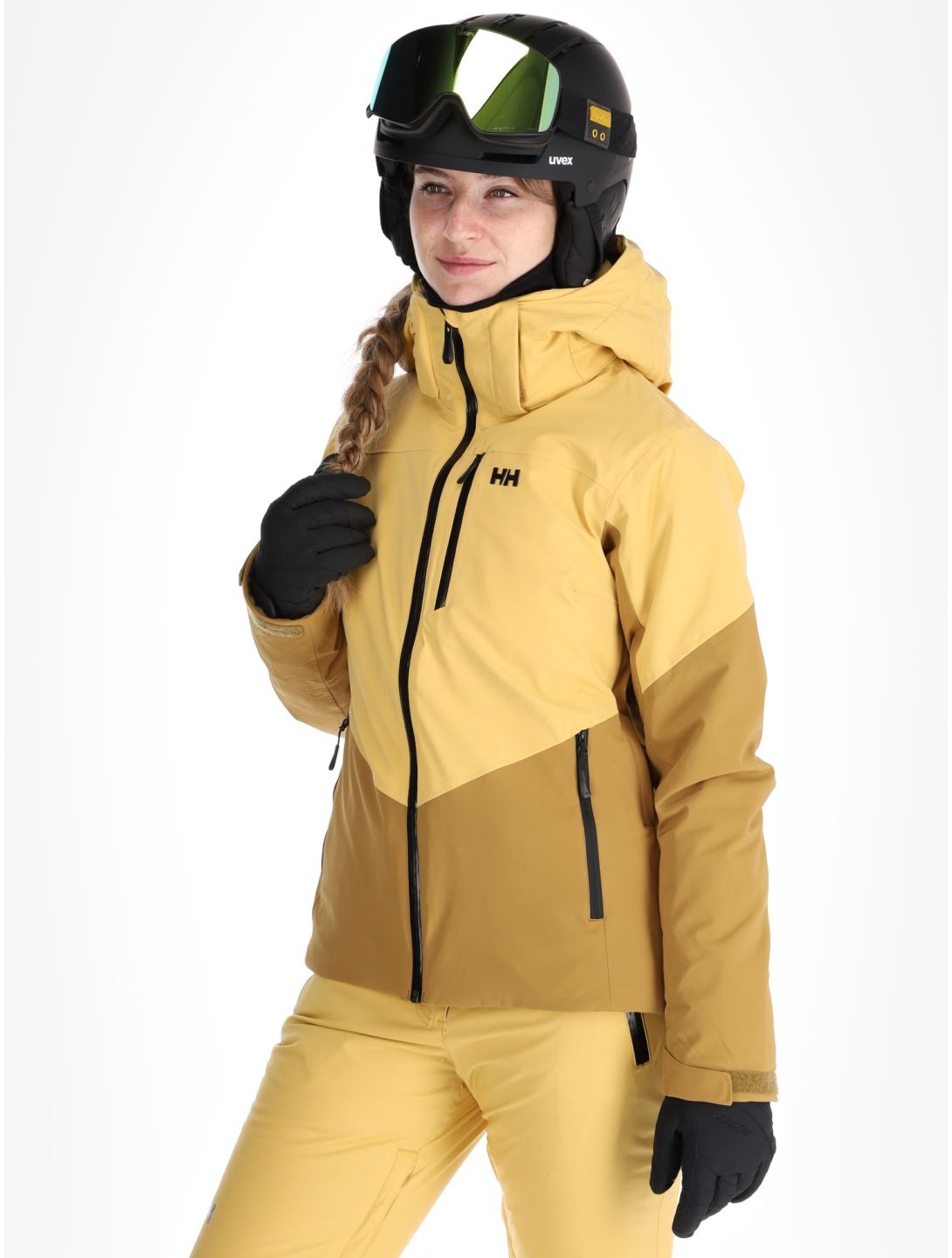 Helly Hansen, W Alphelia veste de ski femmes Sand jaune 