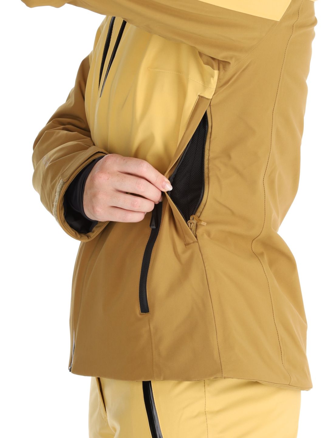 Helly Hansen, W Alphelia veste de ski femmes Sand jaune 