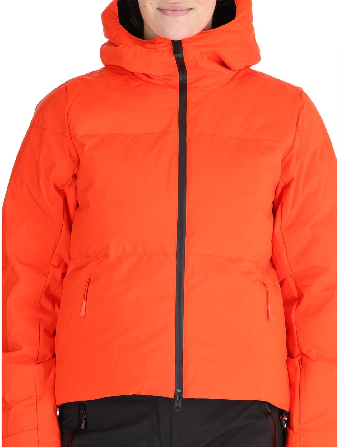 Helly Hansen, W Nora Short Puffy veste de ski femmes Cherry Tomato orange 