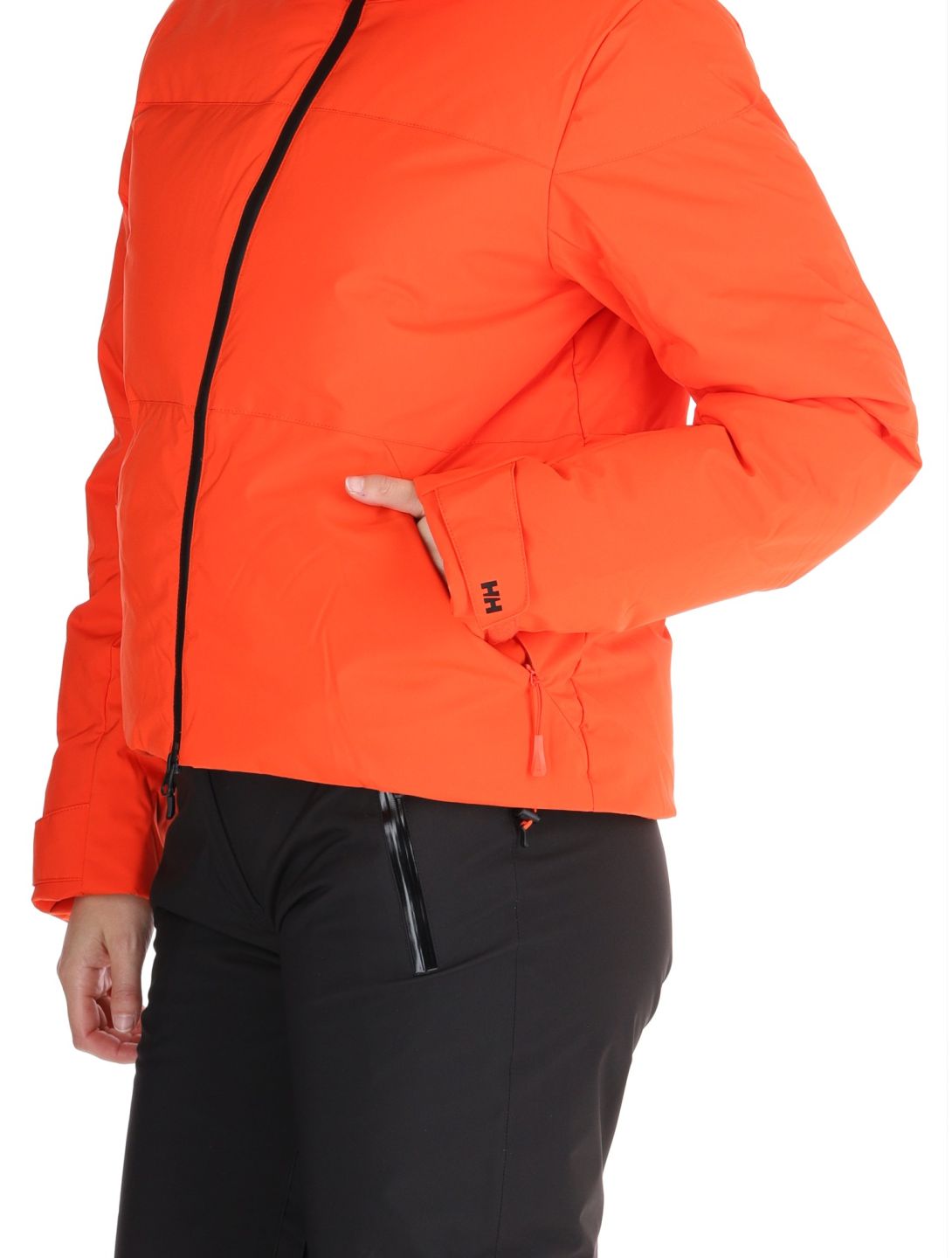 Helly Hansen, W Nora Short Puffy veste de ski femmes Cherry Tomato orange 