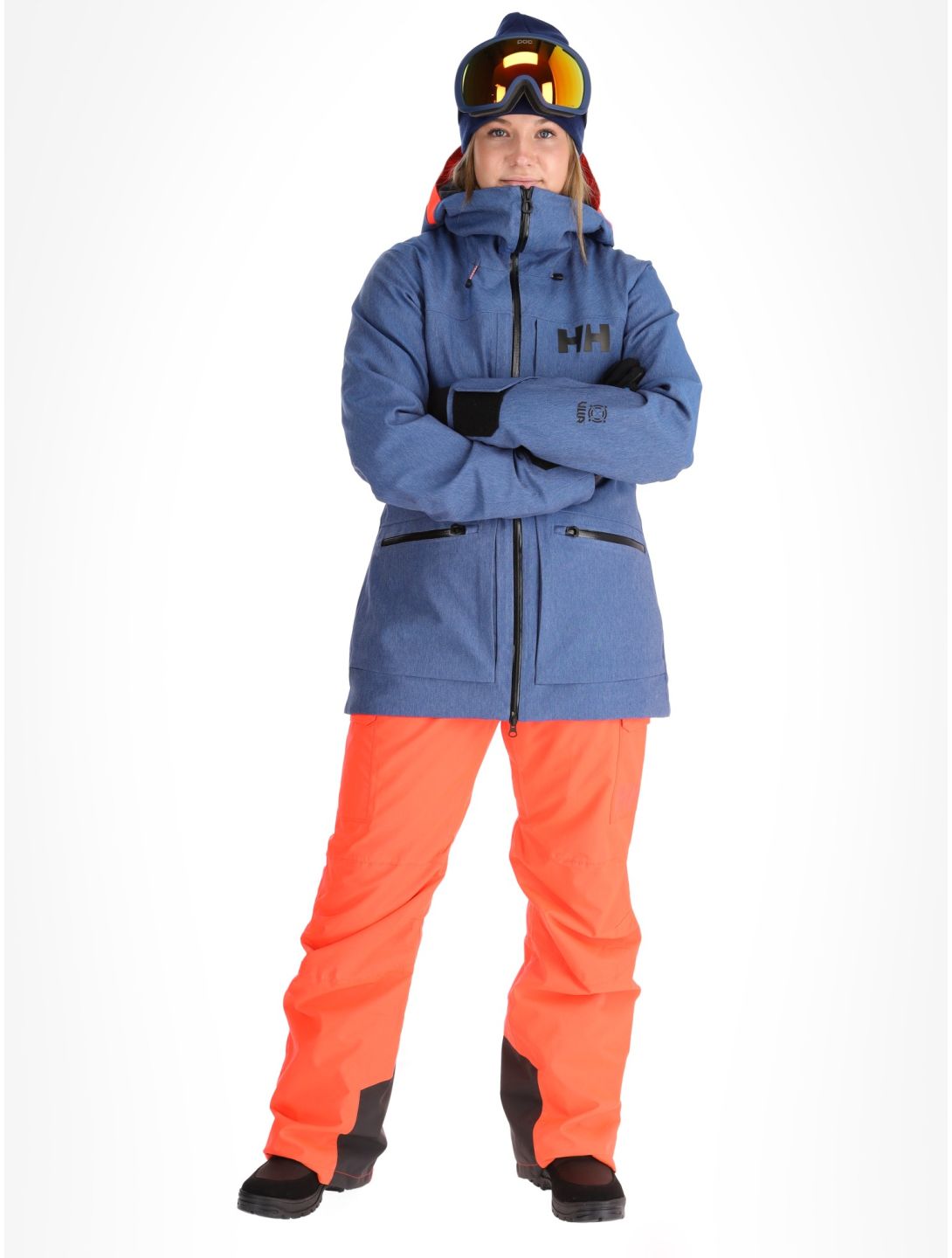 Helly Hansen, W Powderqueen 3.0 veste de ski femmes Deep Fjord bleu 