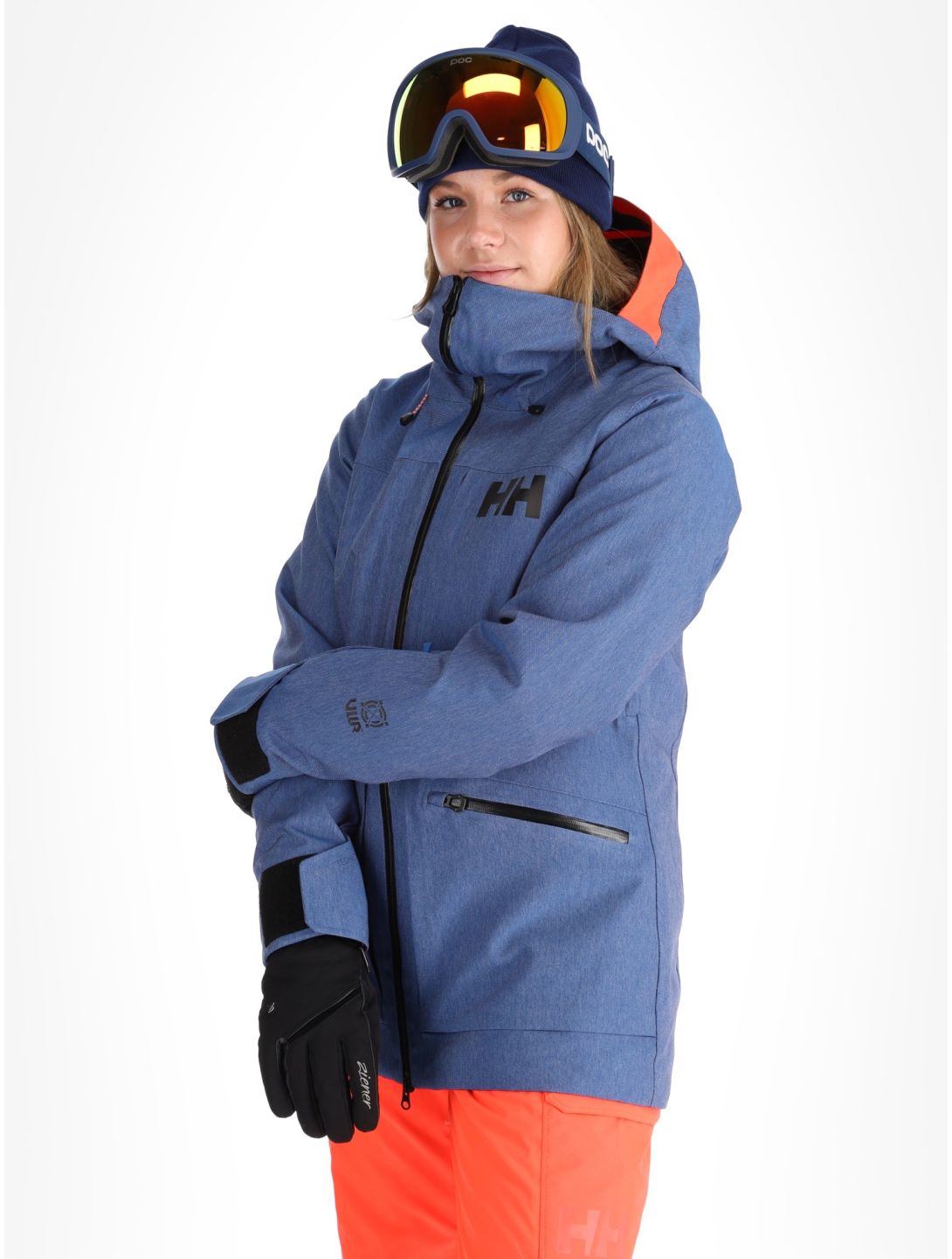 Helly Hansen, W Powderqueen 3.0 veste de ski femmes Deep Fjord bleu 