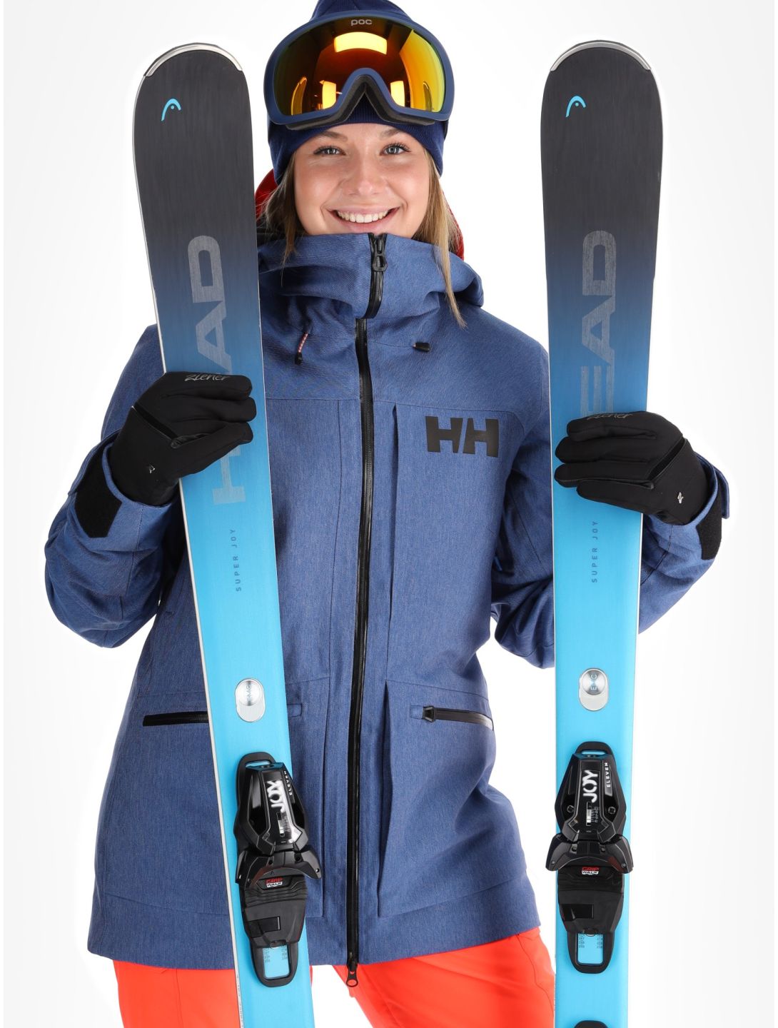 Helly Hansen, W Powderqueen 3.0 veste de ski femmes Deep Fjord bleu 