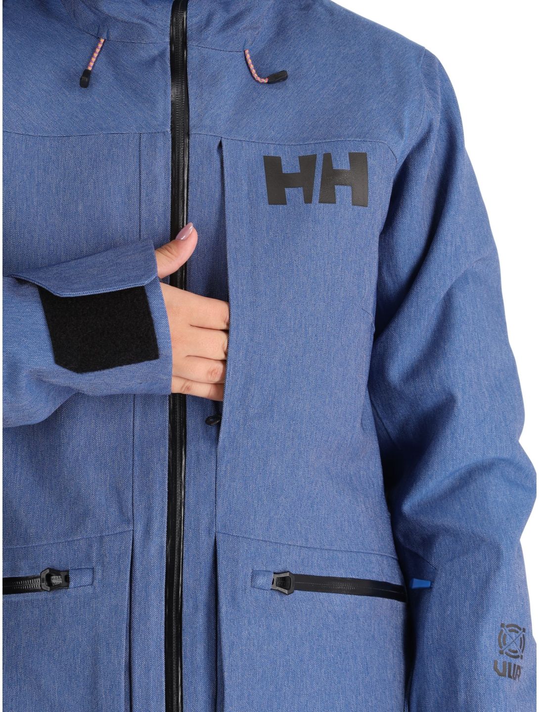 Helly Hansen, W Powderqueen 3.0 veste de ski femmes Deep Fjord bleu 