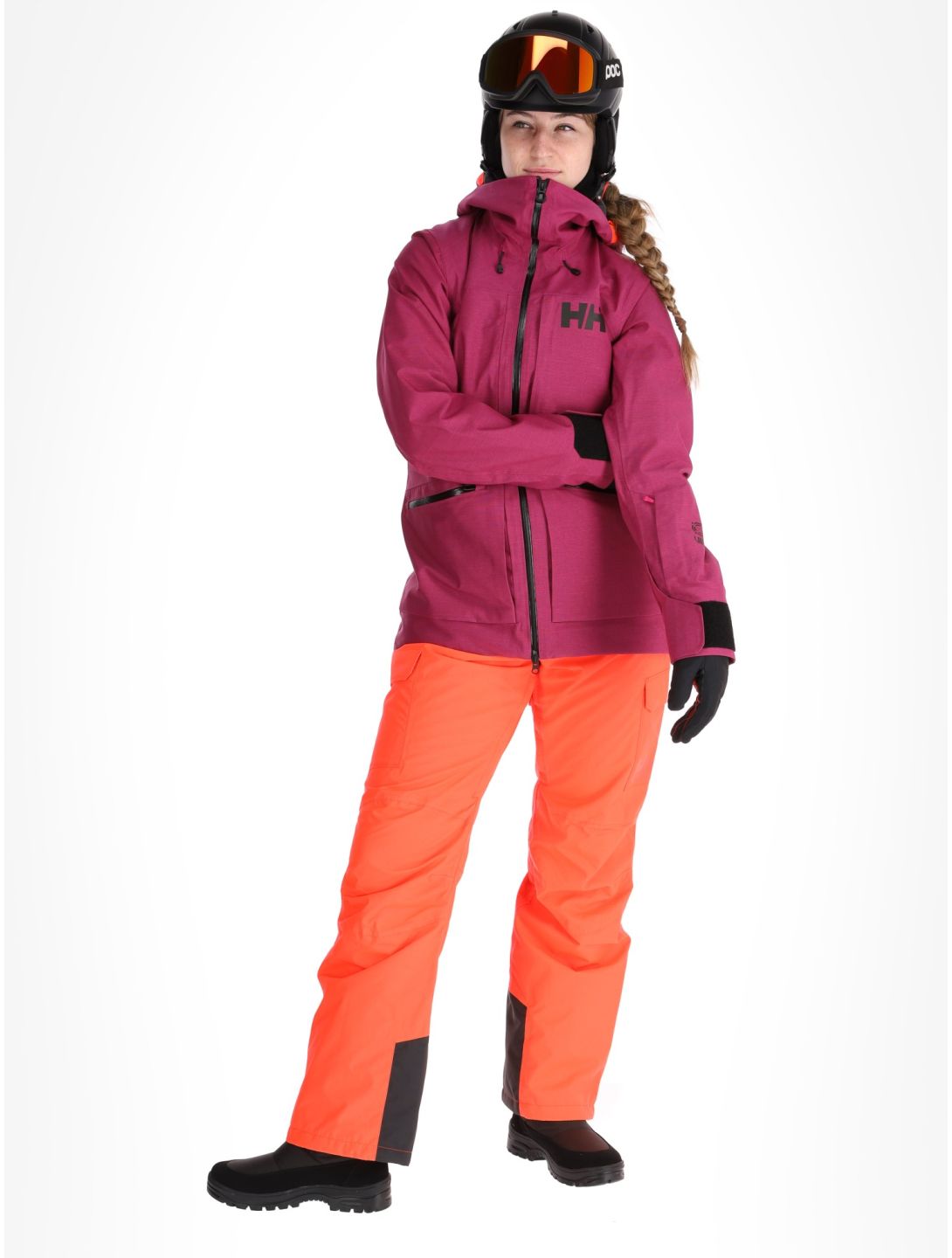 Helly Hansen, W Powderqueen 3.0 veste de ski femmes Magenta violet 